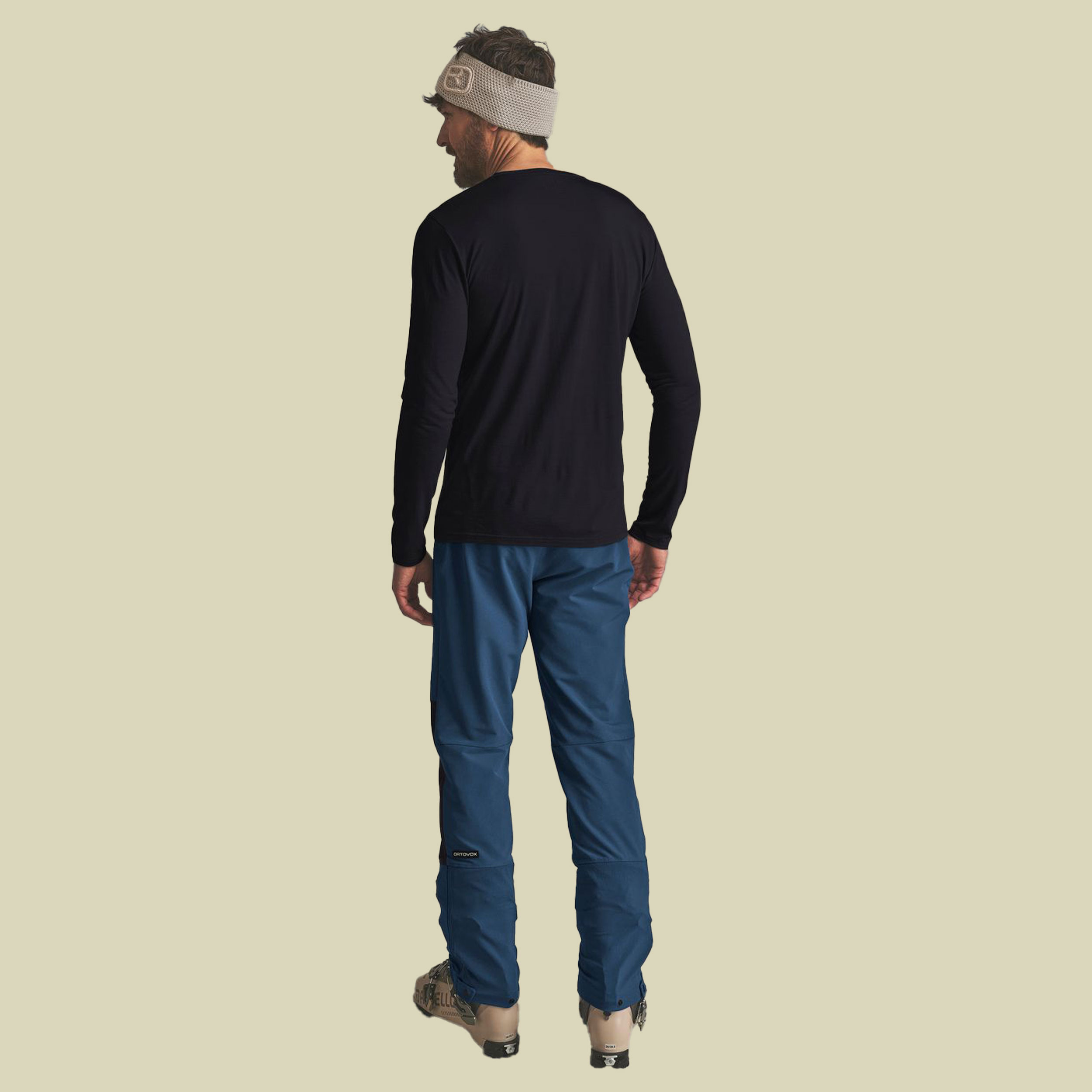 150 Cool Mountain LS Men XL schwarz - black raven