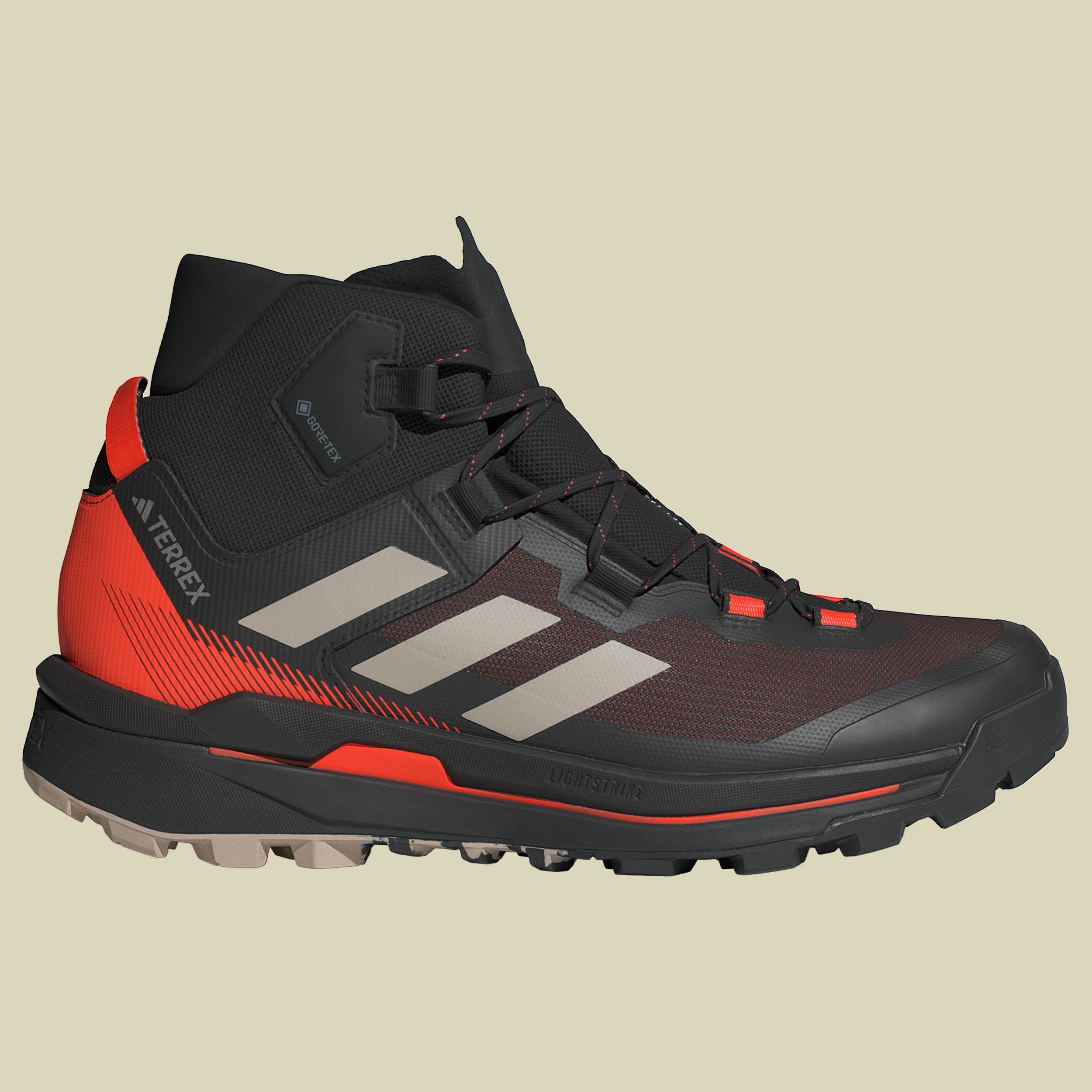 Terrex Skychaser Tech Mid GTX Men UK 9,5 schwarz - core black/wonder beige/semi impact