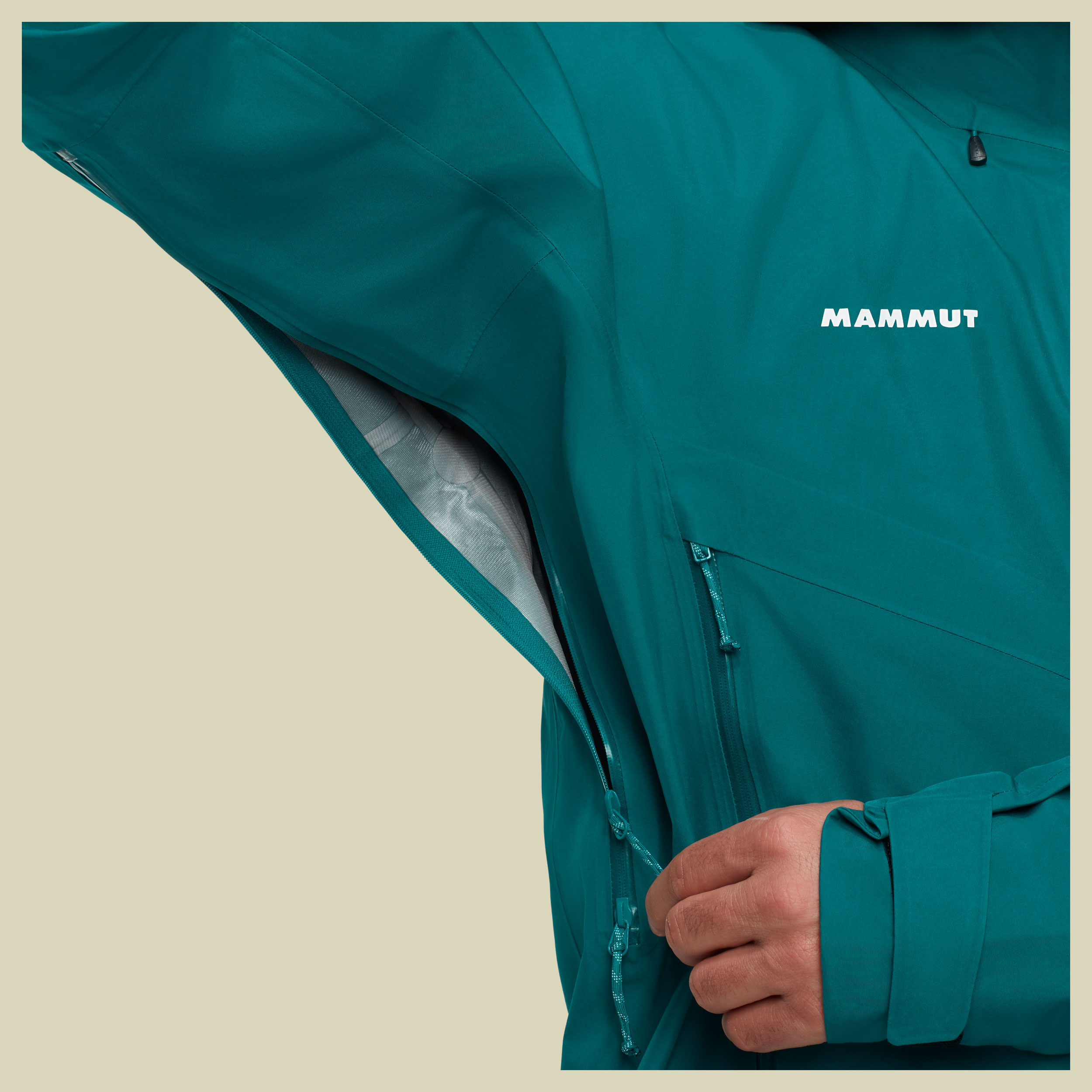 Crater IV HS Hooded Jacket Men XL türkis - deep teal