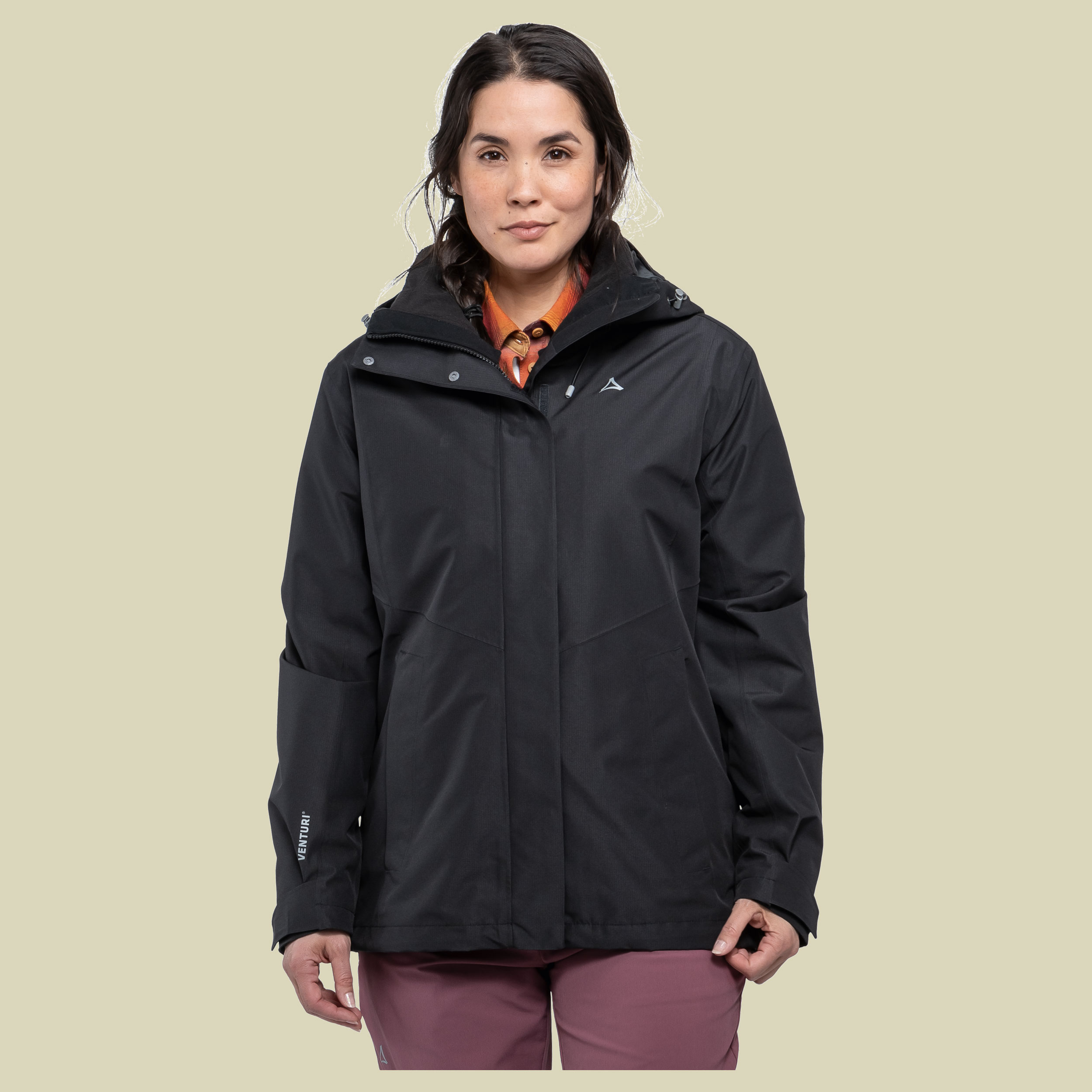 3in1 Jacket Style Okere Women 48 schwarz - black