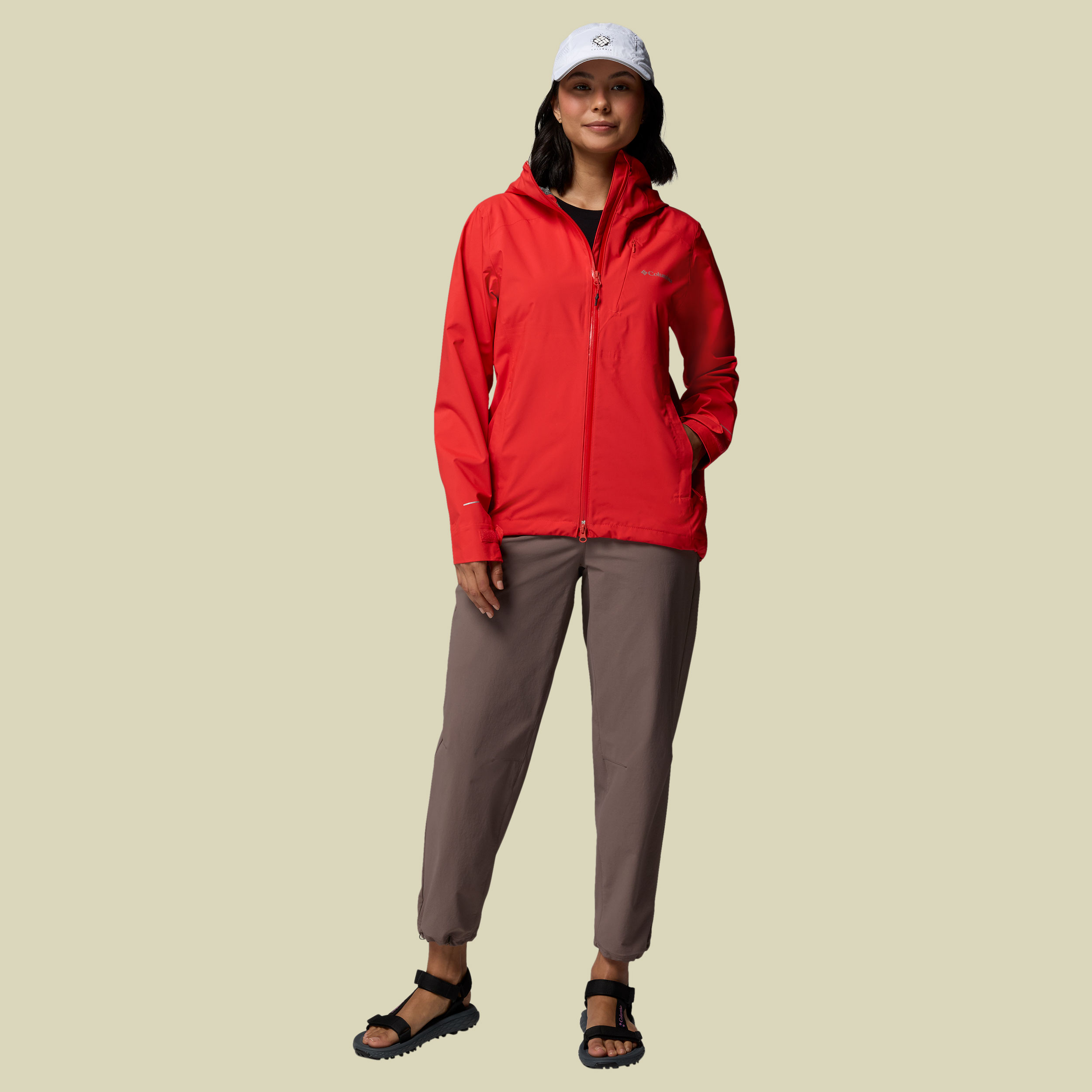 Trailborne 2.5L Shell Women XL rot - poppy red