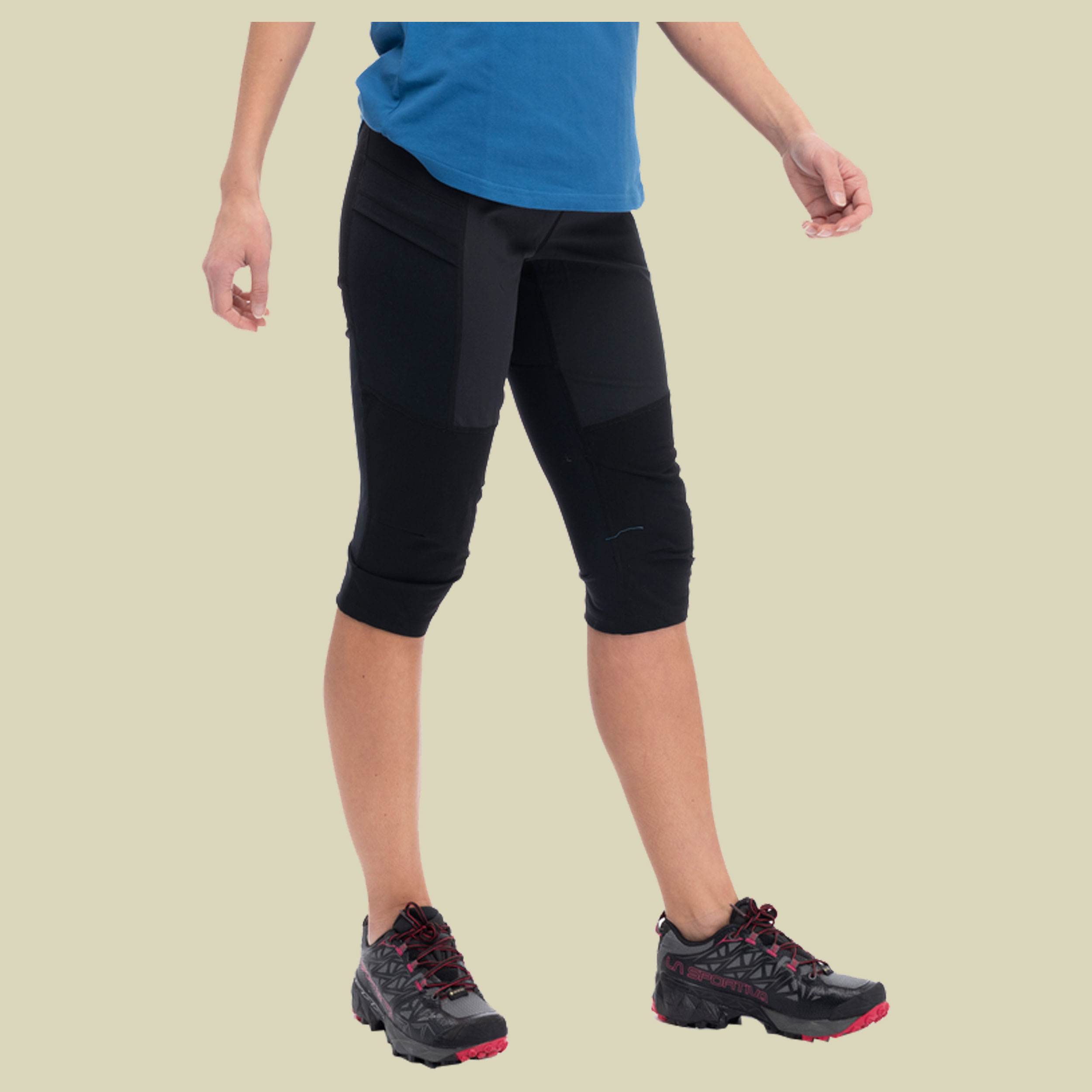 Floyen ¾ Outdoor Tights Women Größe M  Farbe black