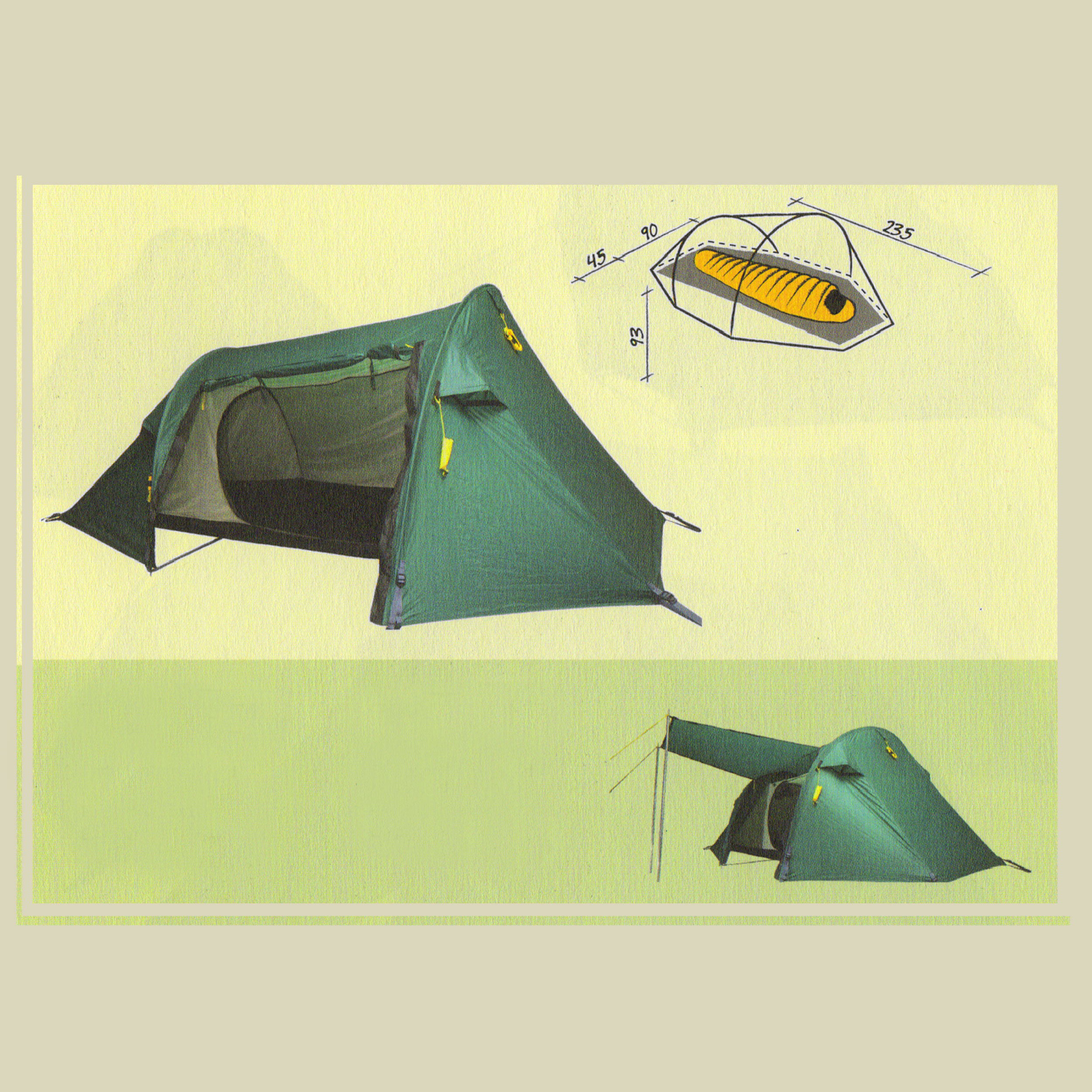 Aurora 1 Travel Line grün