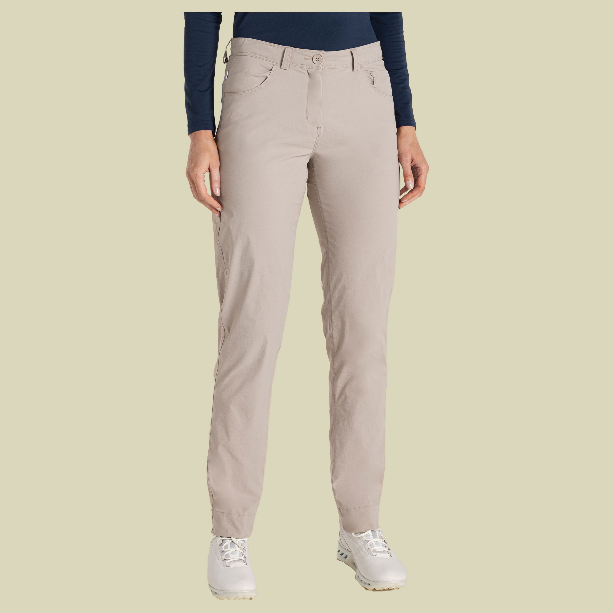 NosiLife Milla Trouser Women beige 42 long (14L) - soft mushrooms