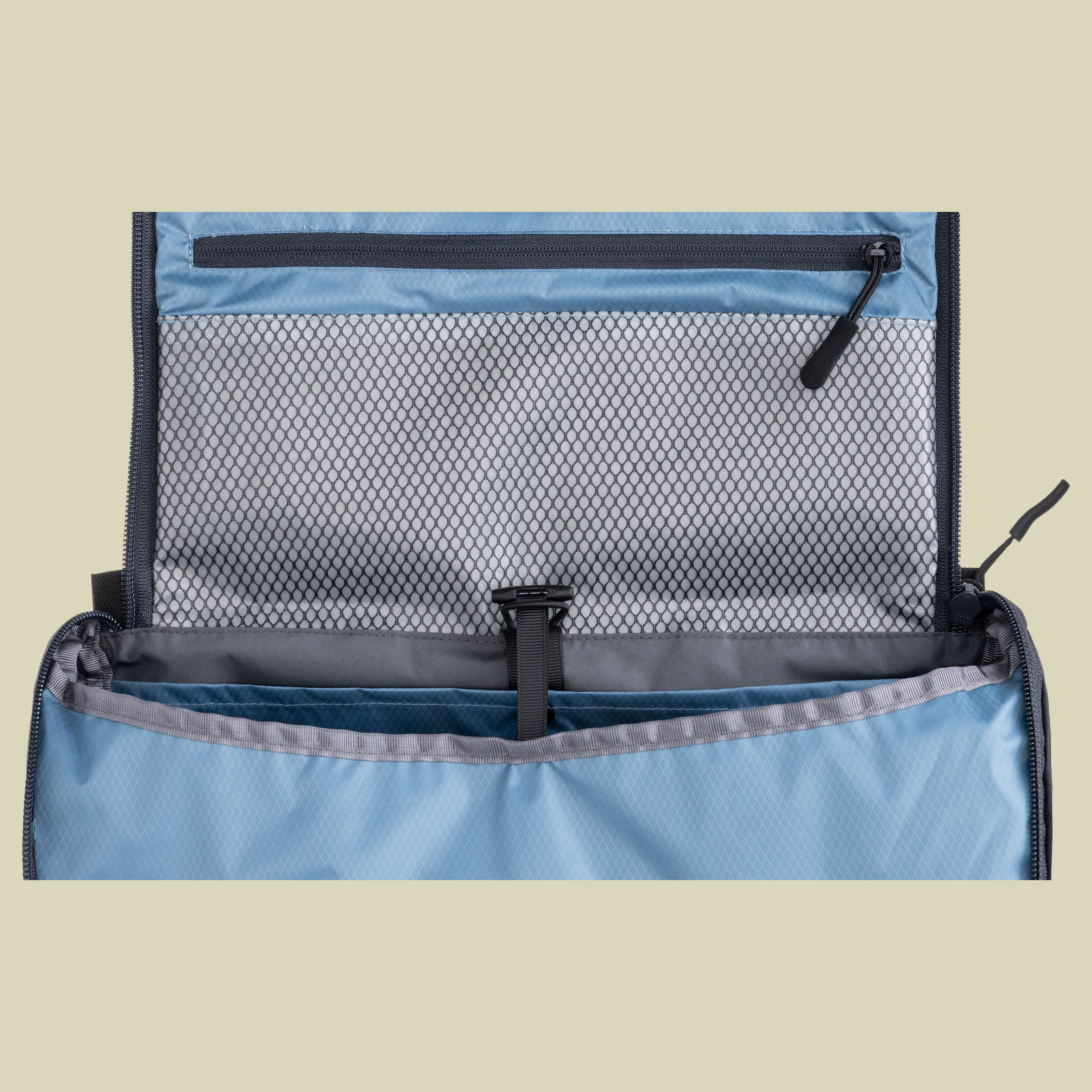 Toiletry Kit Allrounder Light ash blue/phantom black M (18 x 20 x 8 cm)