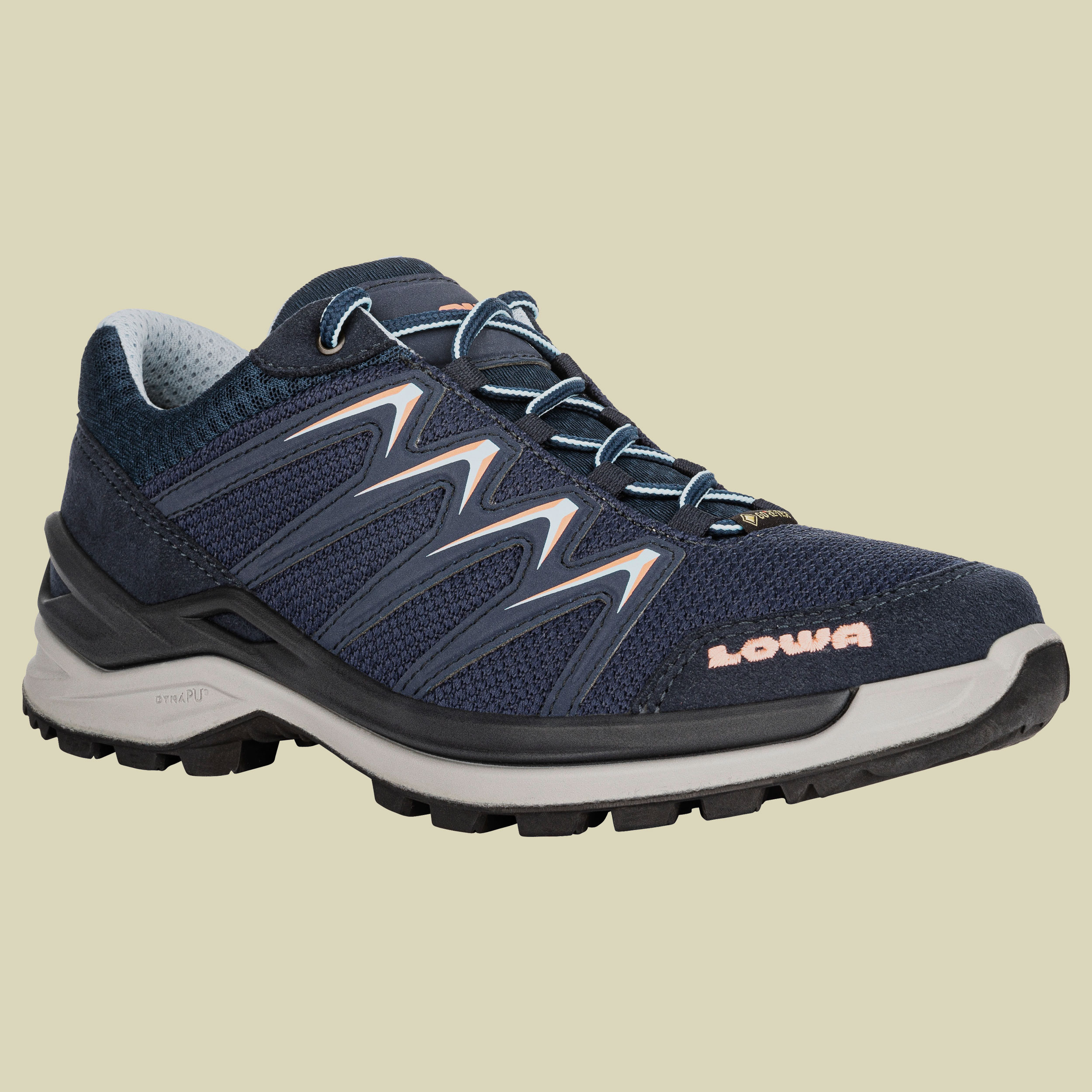 Innox Pro GTX Lo Women UK 8 blau - navy/lachs