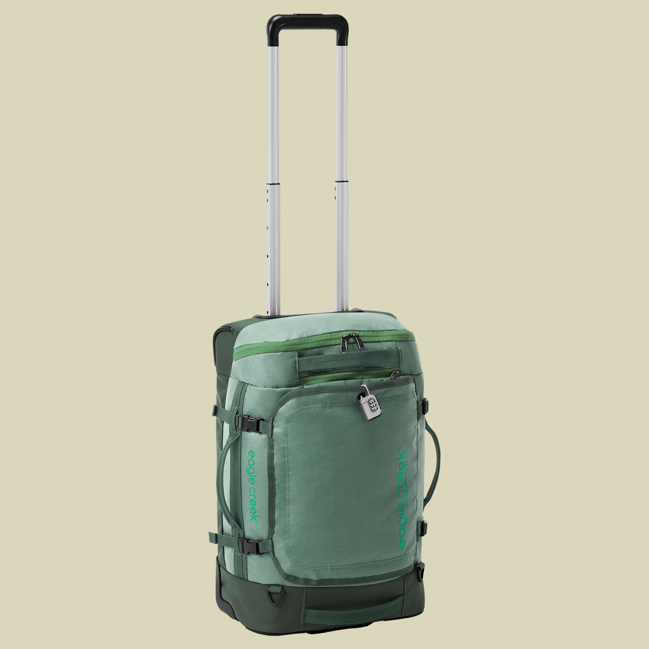 Cargo Hauler XT Wheeled Duffel International Carry On 36 grün - duck green