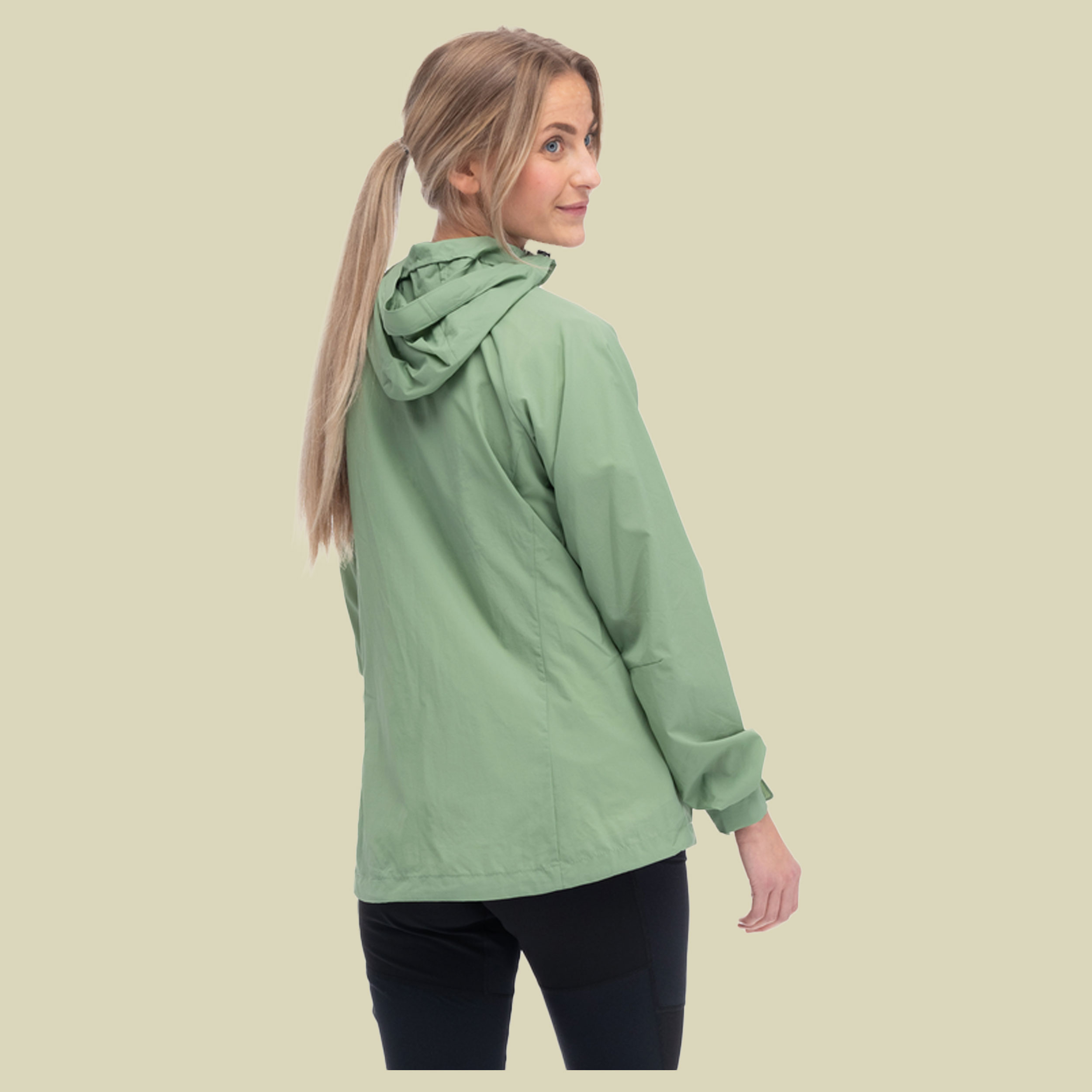 Skar Light Windbreaker Jacket Women Größe XS Farbe jade green