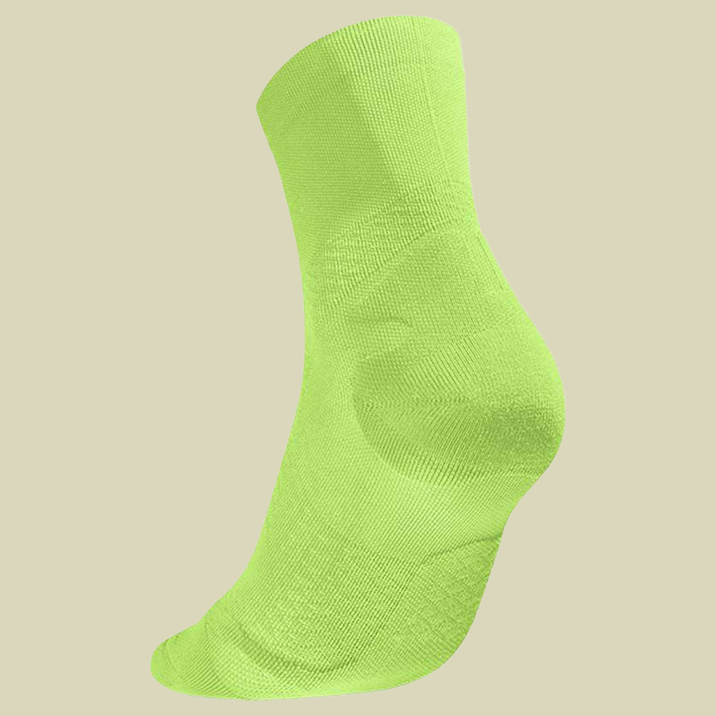 Run Ultralight Mid Cut Socks Men 44-46 grün - lime green