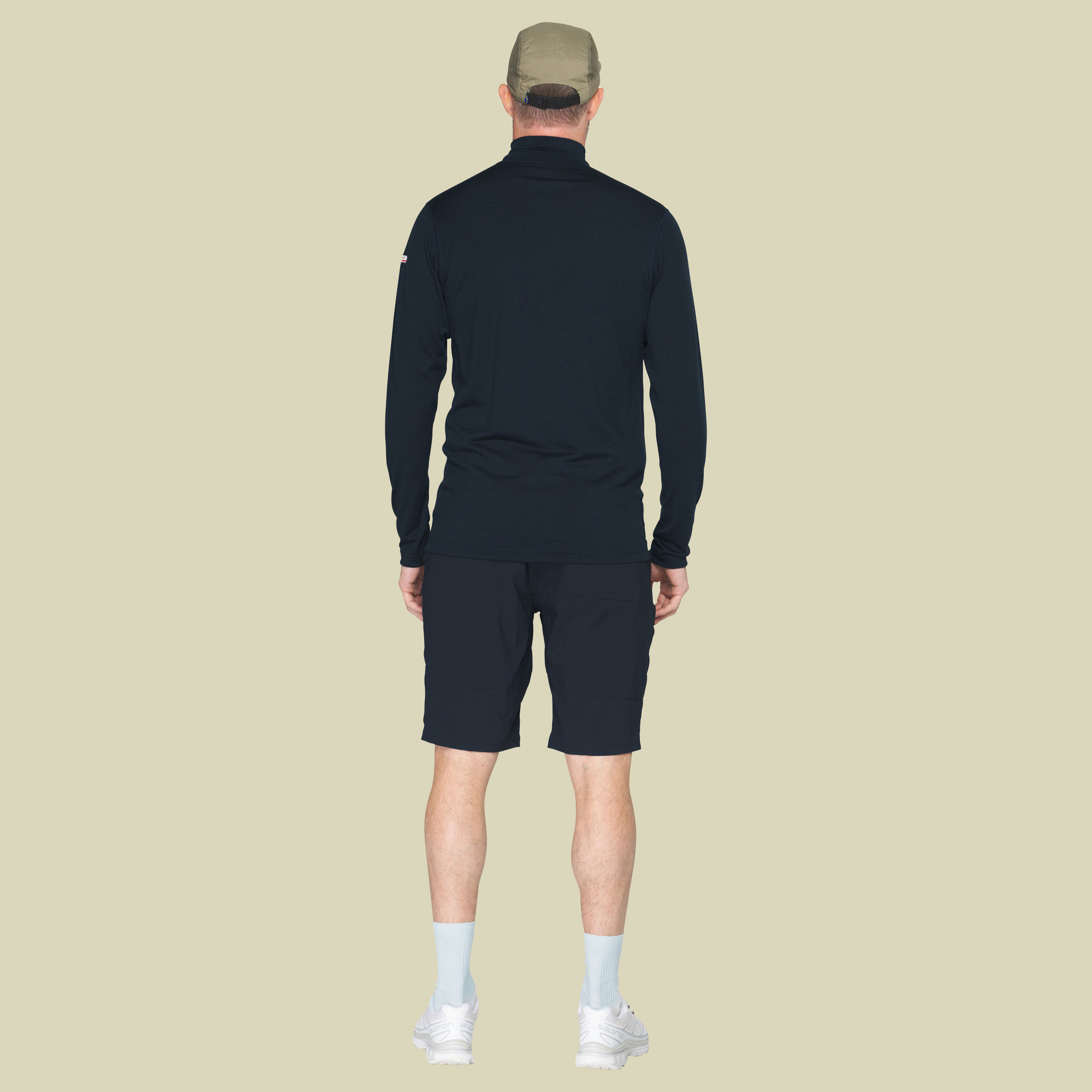 Breeze Plus Merino 200 Zip Neck Man XXL blau - ink