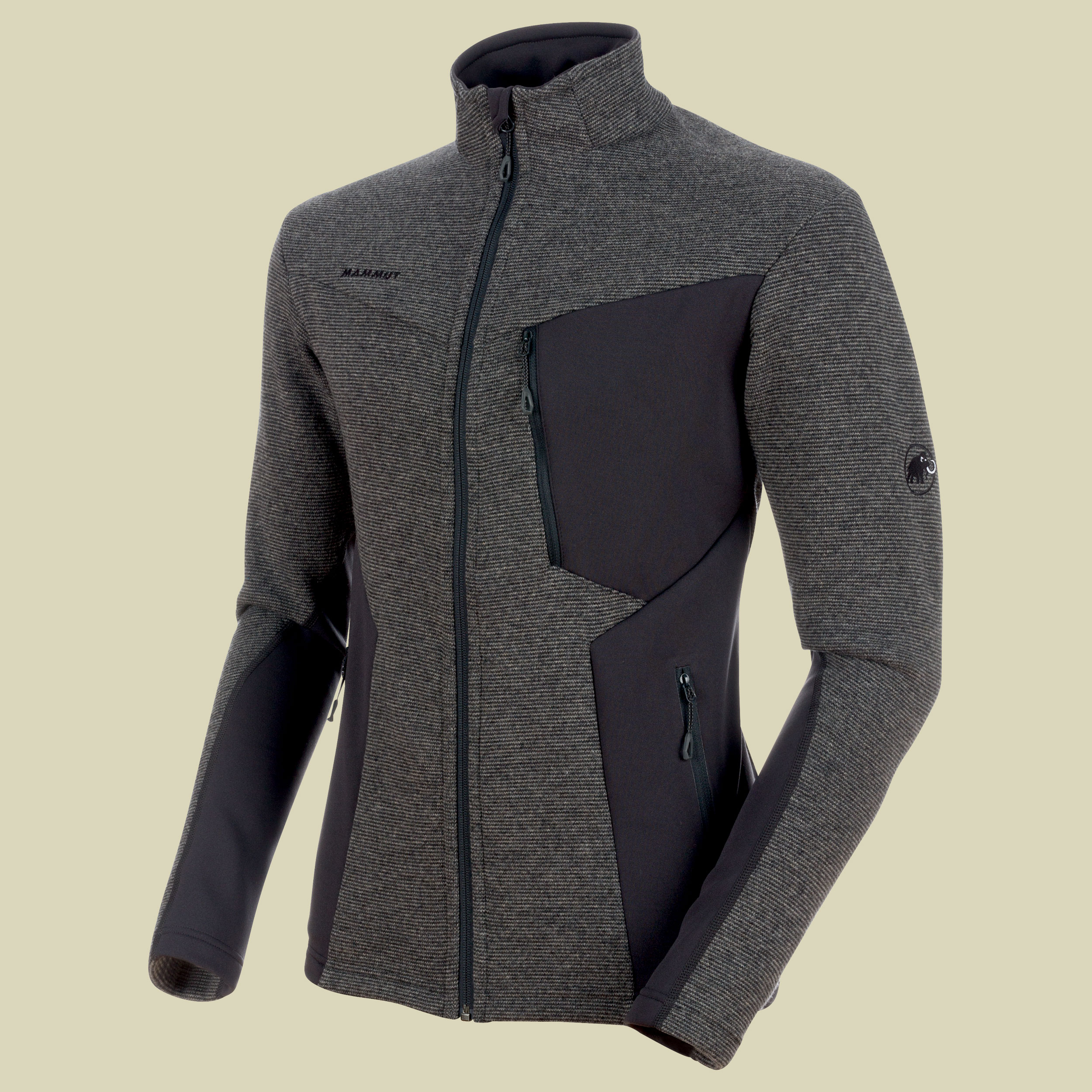 Stoney ML Wool Jacket Men Größe M Farbe phantom-titanium melange
