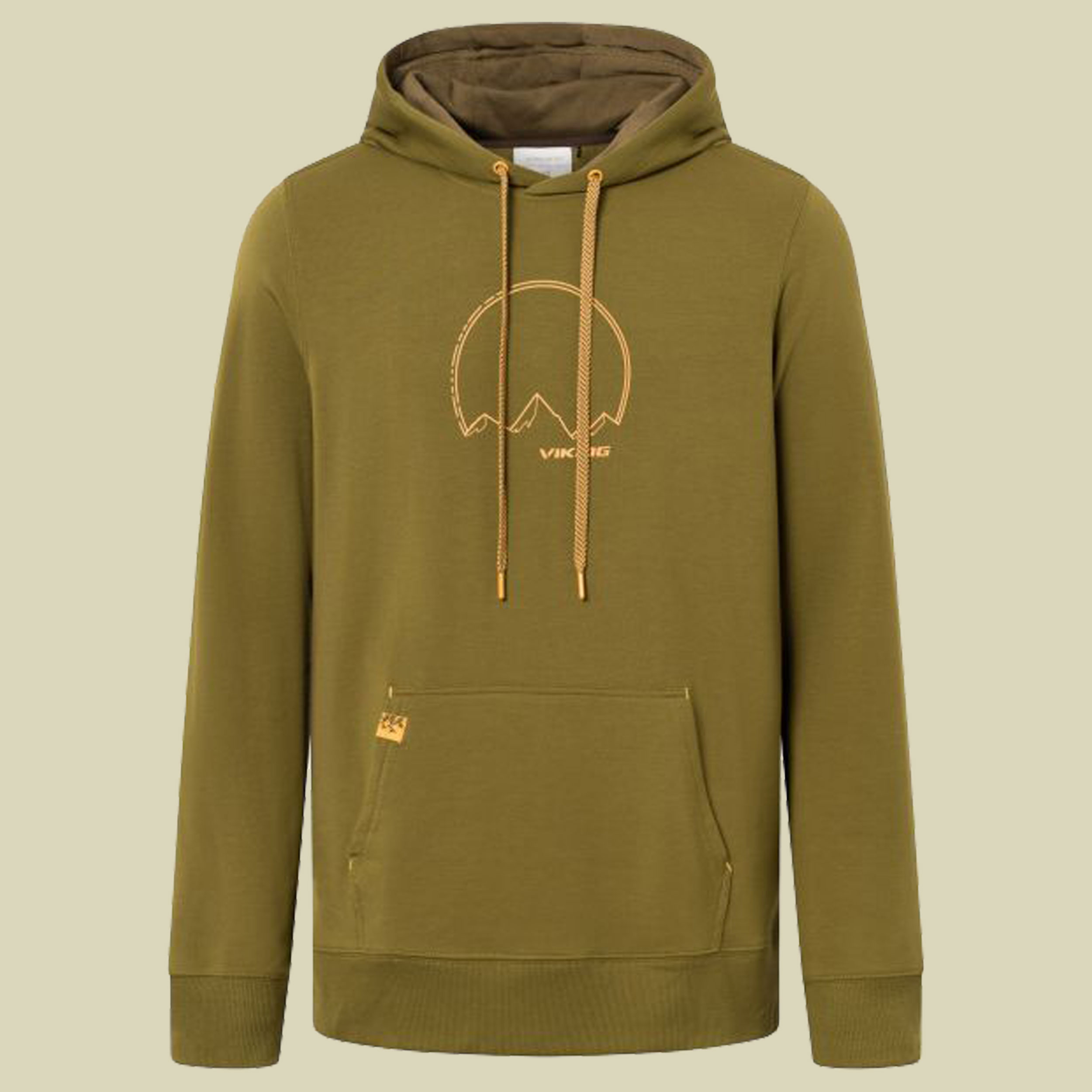 Midlayer Panaka Hoodie Bamboo Man XXL grün - olive