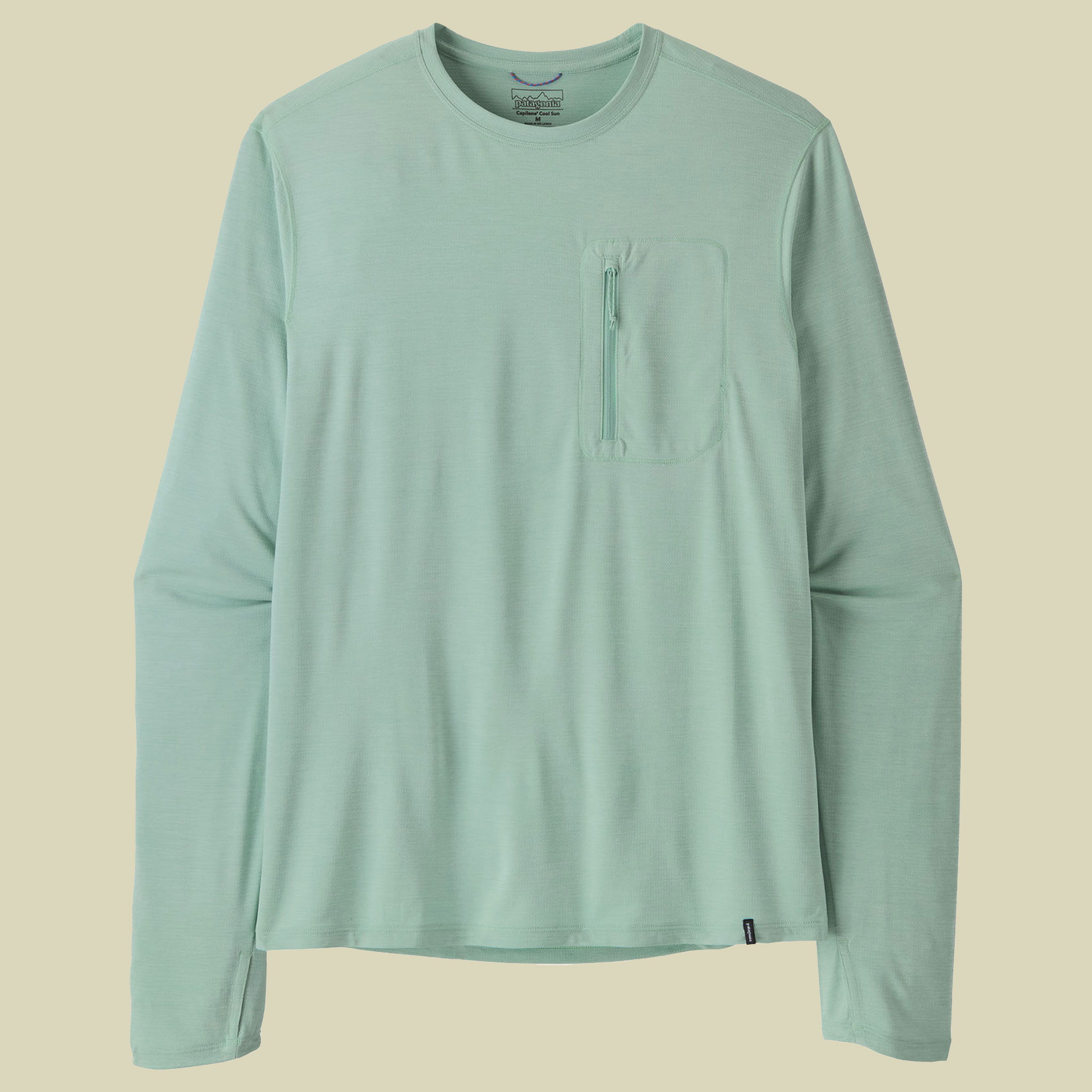 L/S Cap Cool Sun Shirt Men XL blau - thermal blue-thin ice x-dye