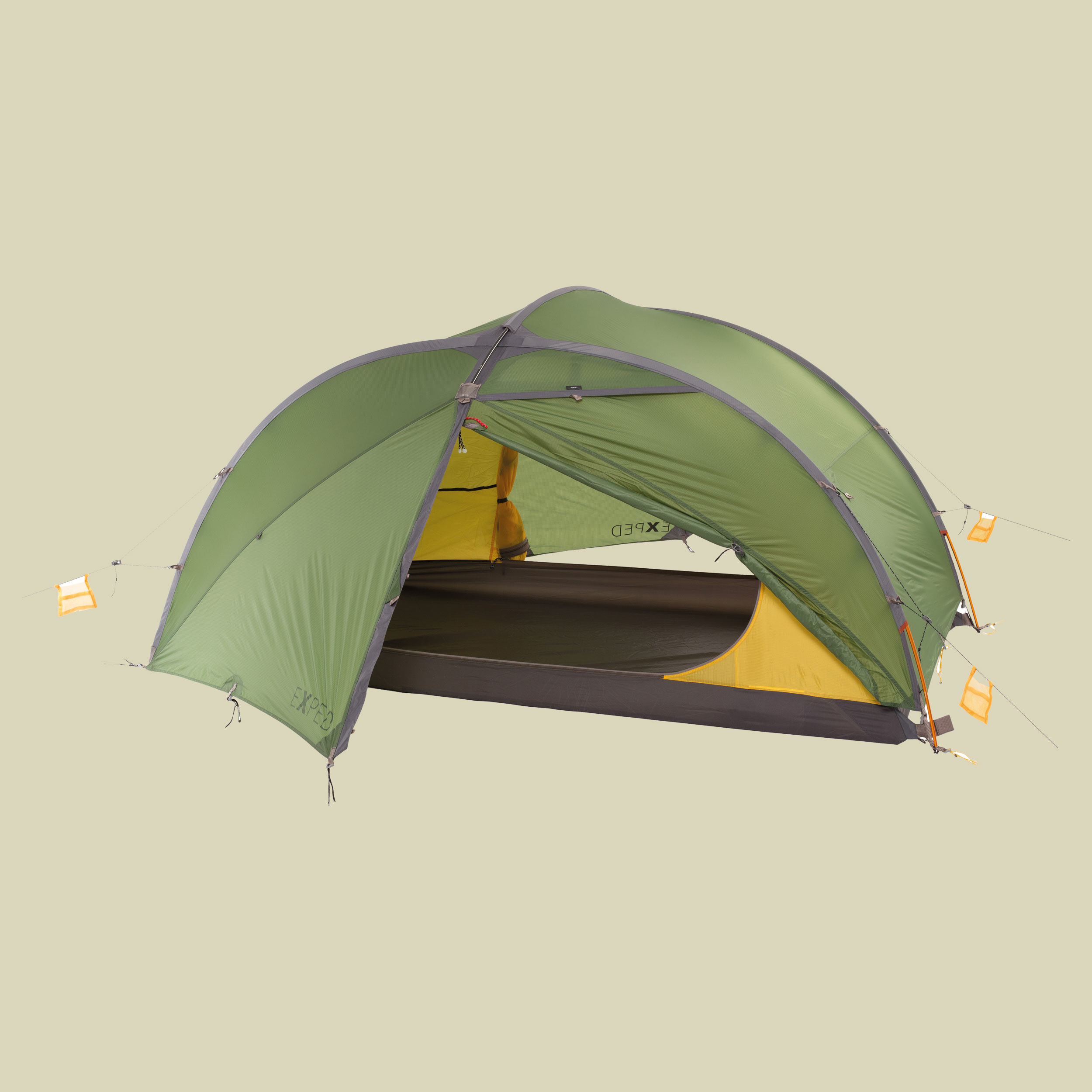 Venus II Extreme 2-Personen-Trekkingzelt Farbe green