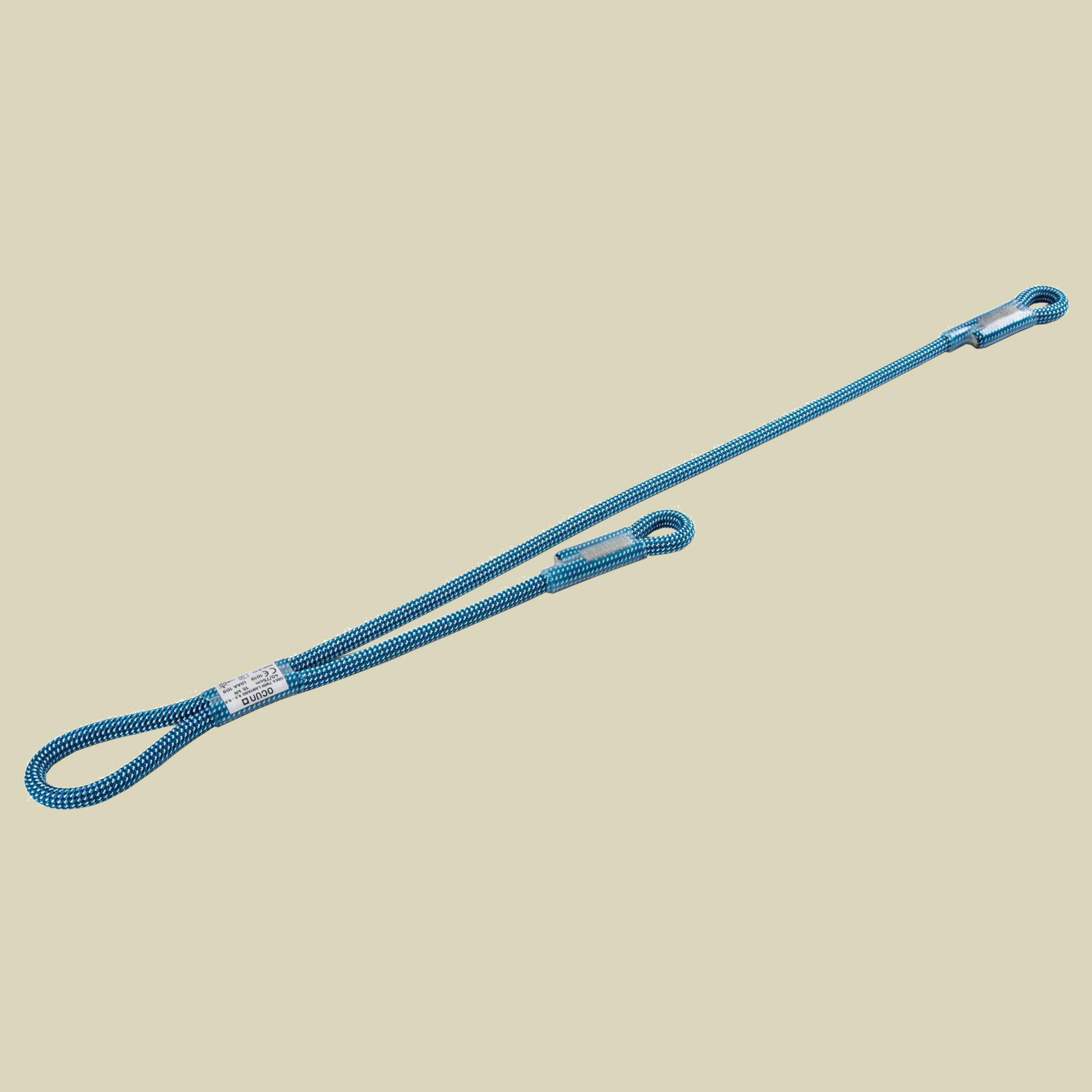 SBEA Twin Lanyard 9.5 - 9.8 Länge 40/75 cm Farbe blue-white