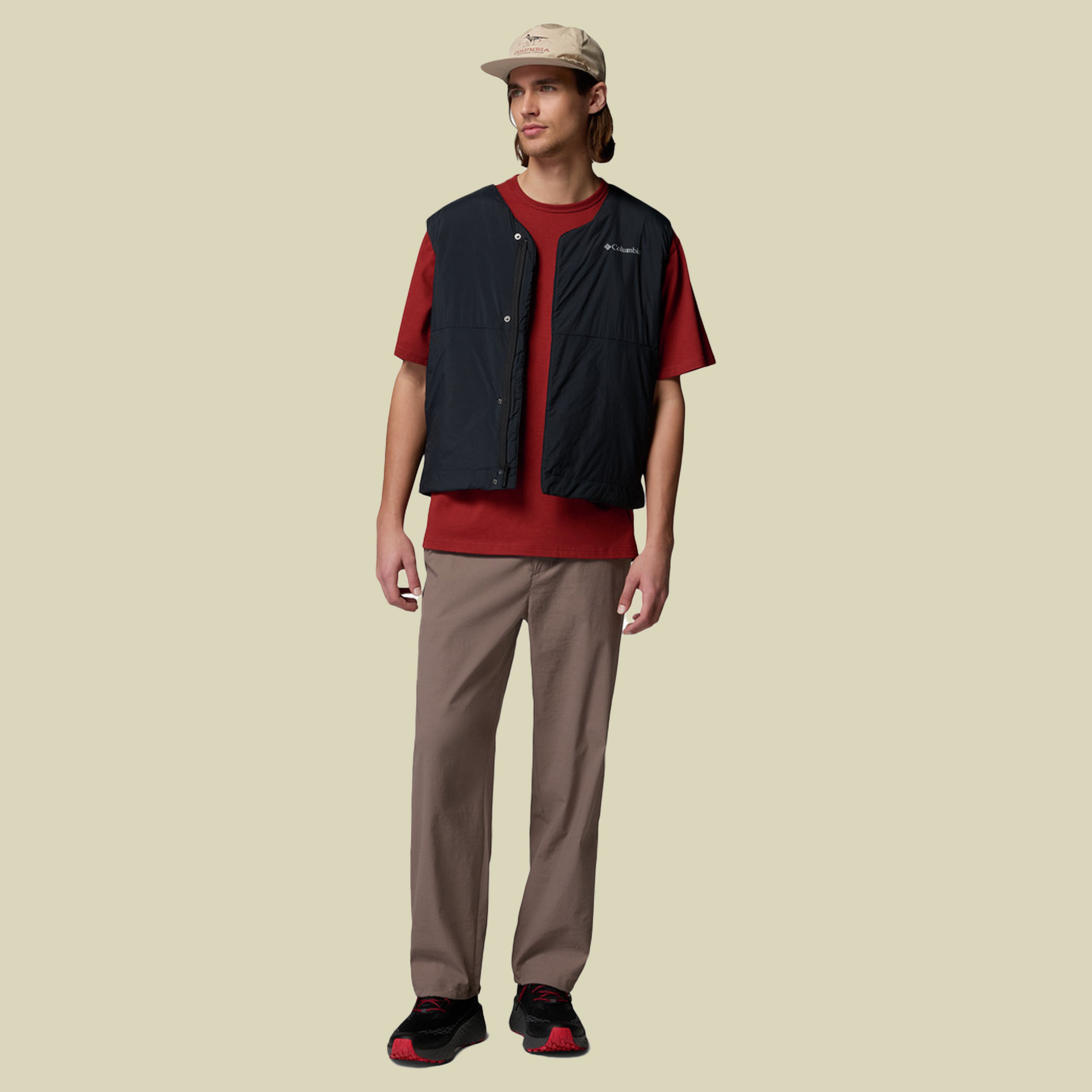 Grave Creek Tech Chino Men XL grau - iron