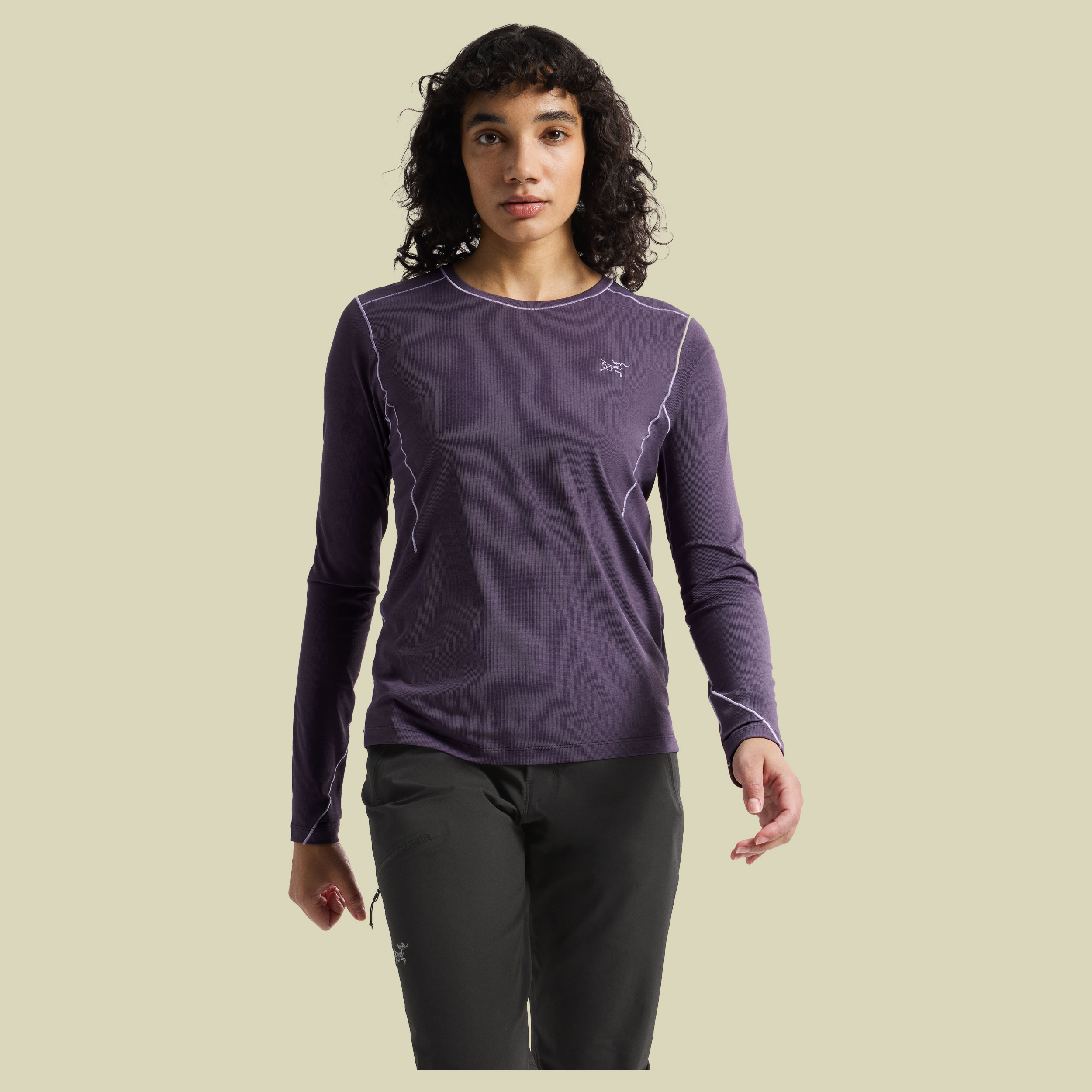 Sunna Crew LS Shirt Women XL lila