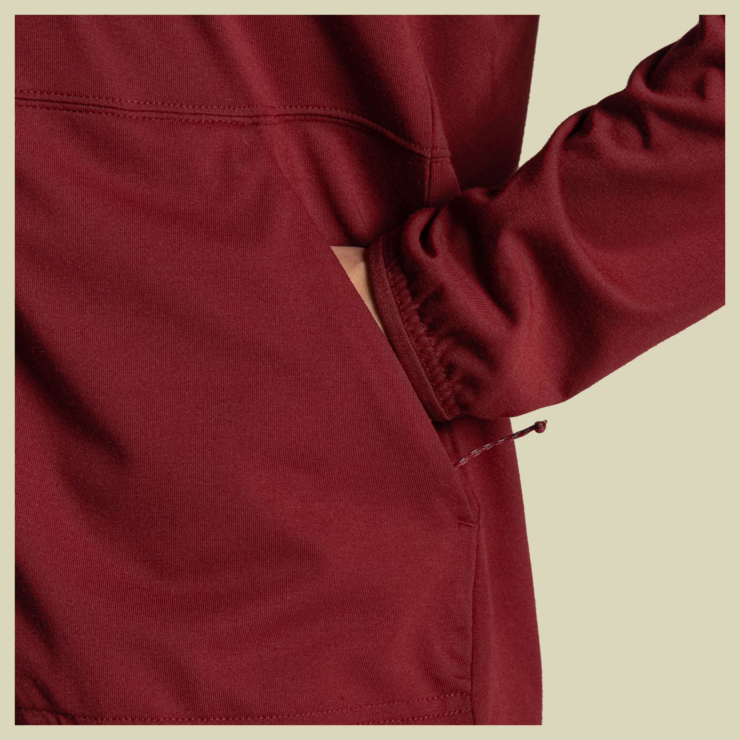 NosiLife Aya Hooded Jacket Women 16 (42) rot - riad red