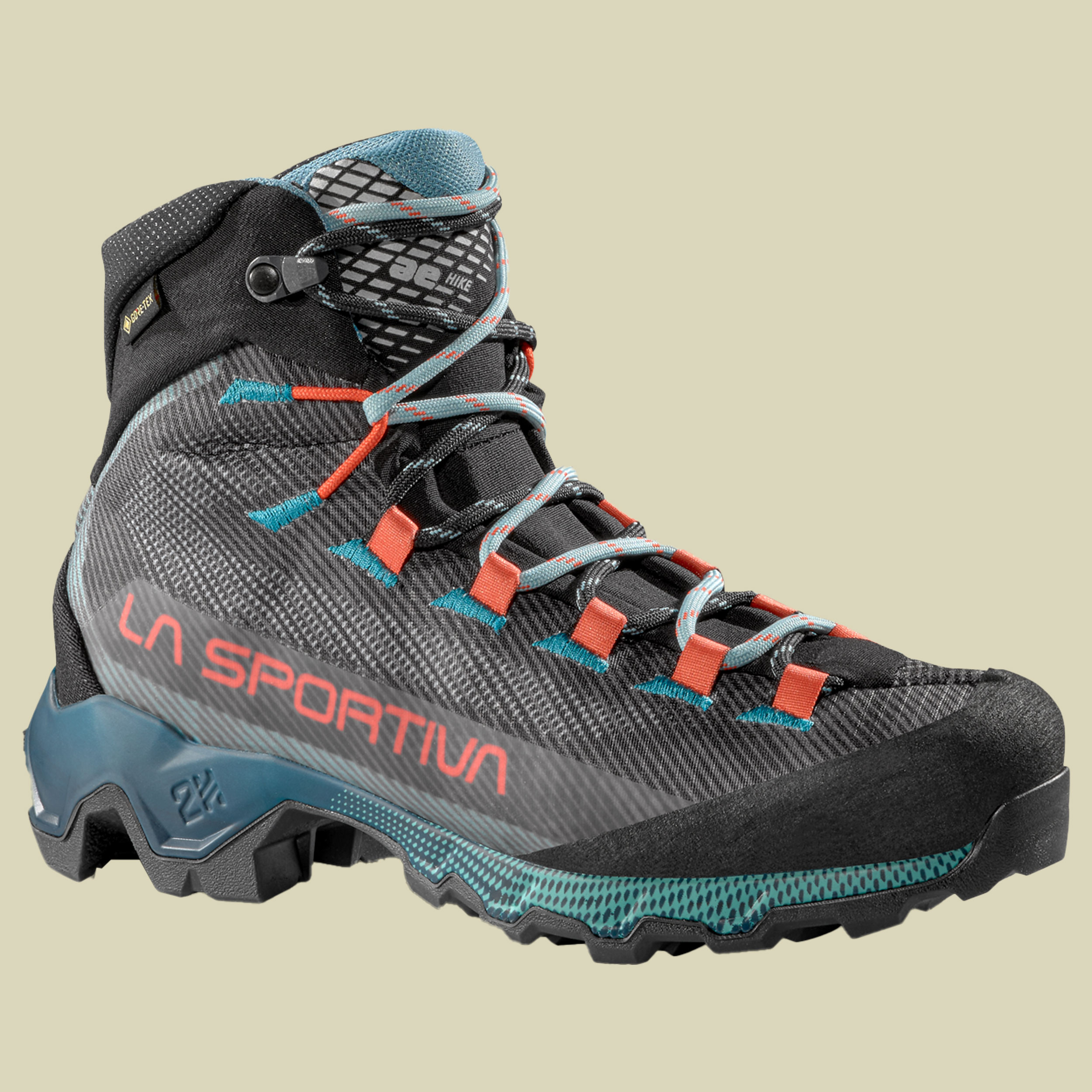 Aequilibrium Hike GTX Women 41,5 grau 3 - Farbe carbon/aspen green