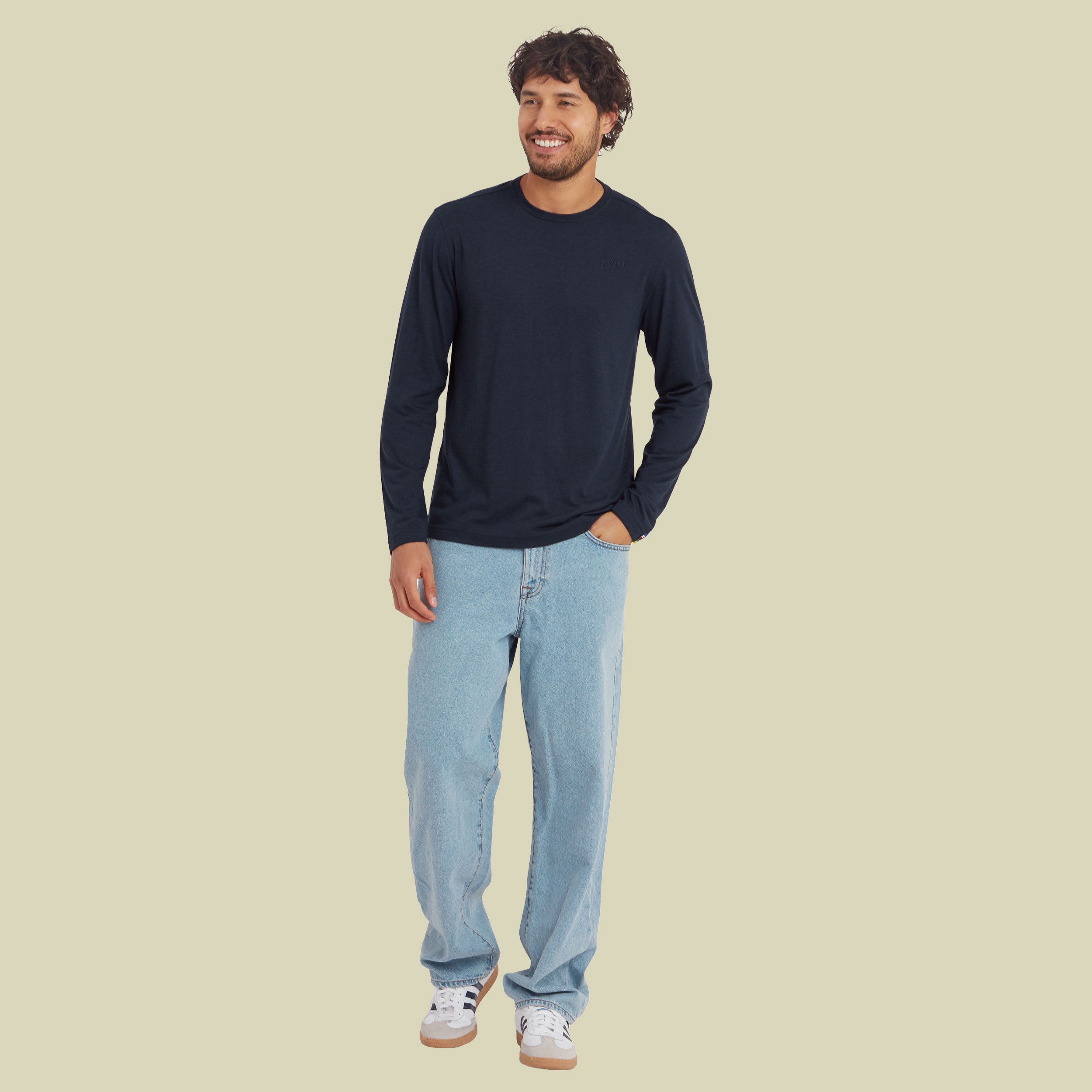 Bali L/S Crew Men XL blau - Farbe rathee blue