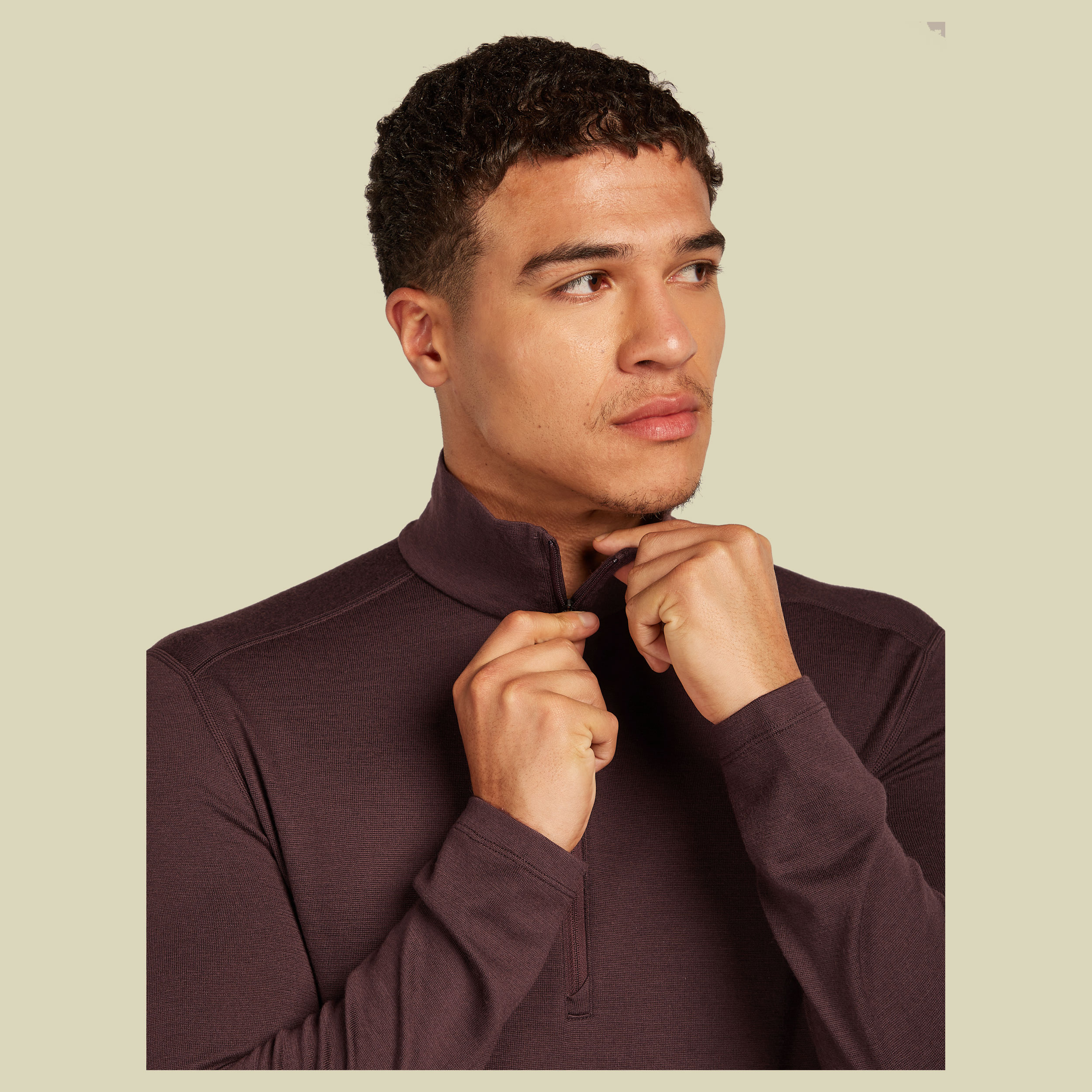 Tech LS Half Zip 260 Men java XXL