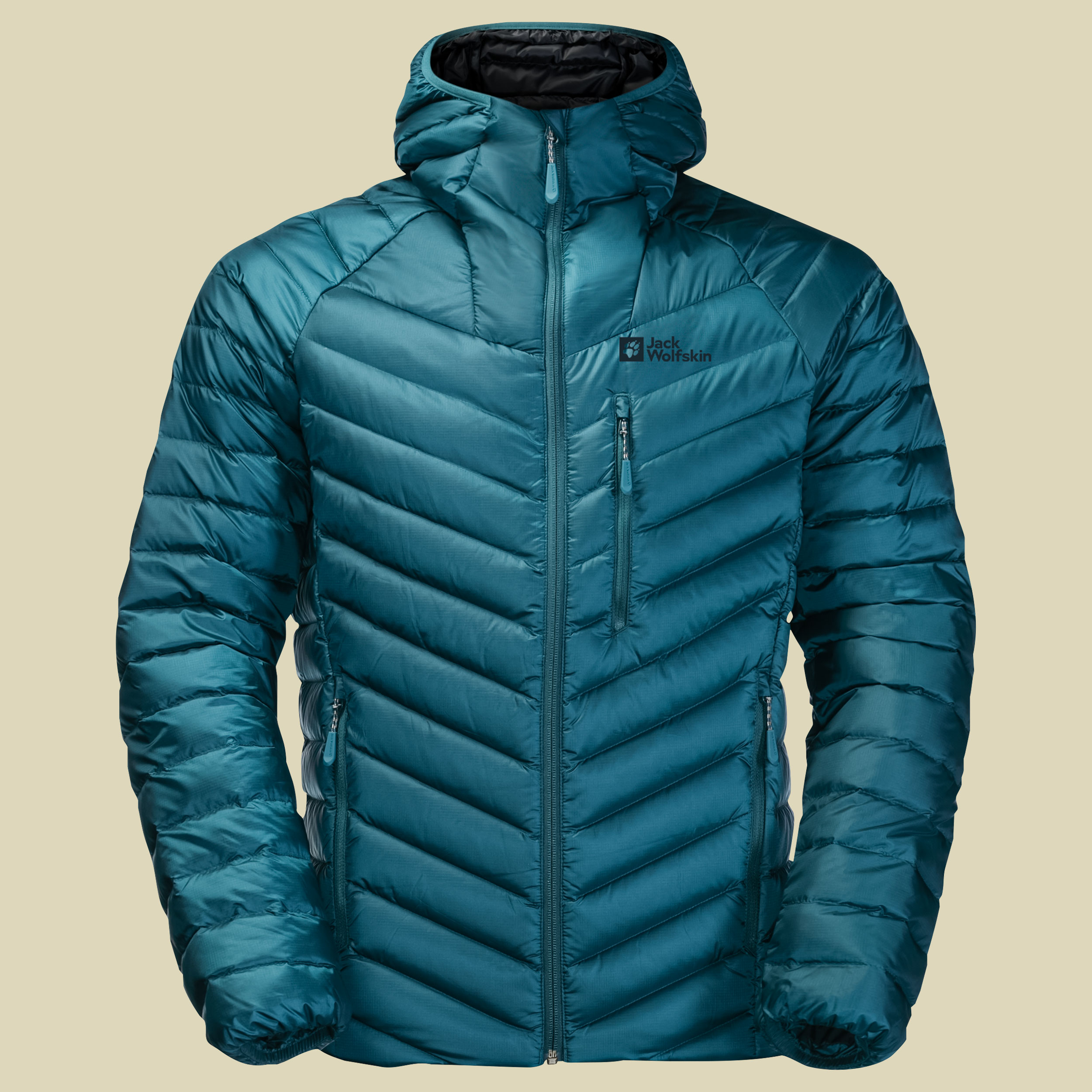 Passamani Down Hoody Men Größe XL Farbe blue coral