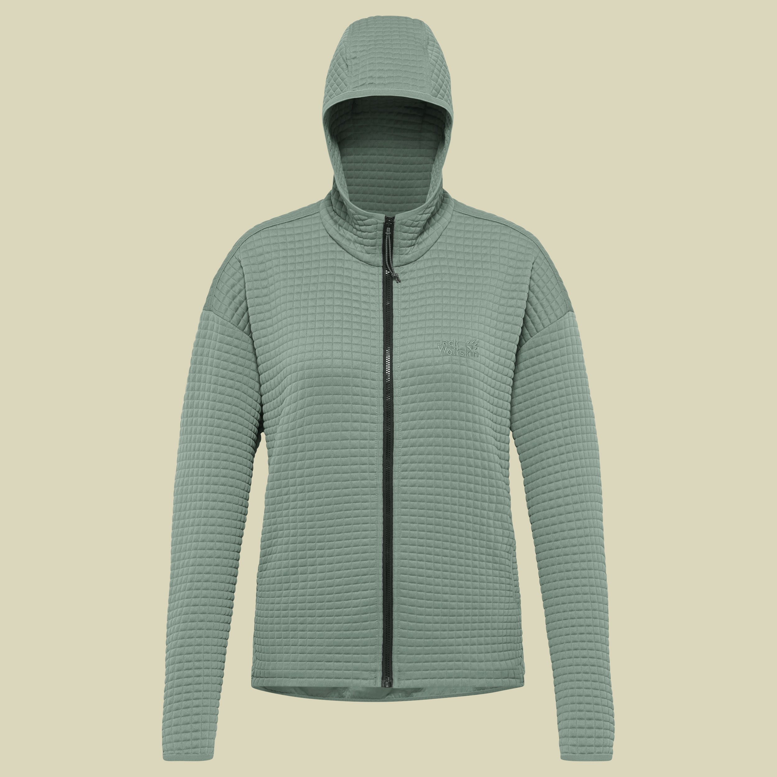 Mogari Hooded FZ Women XL grün - green zinnia