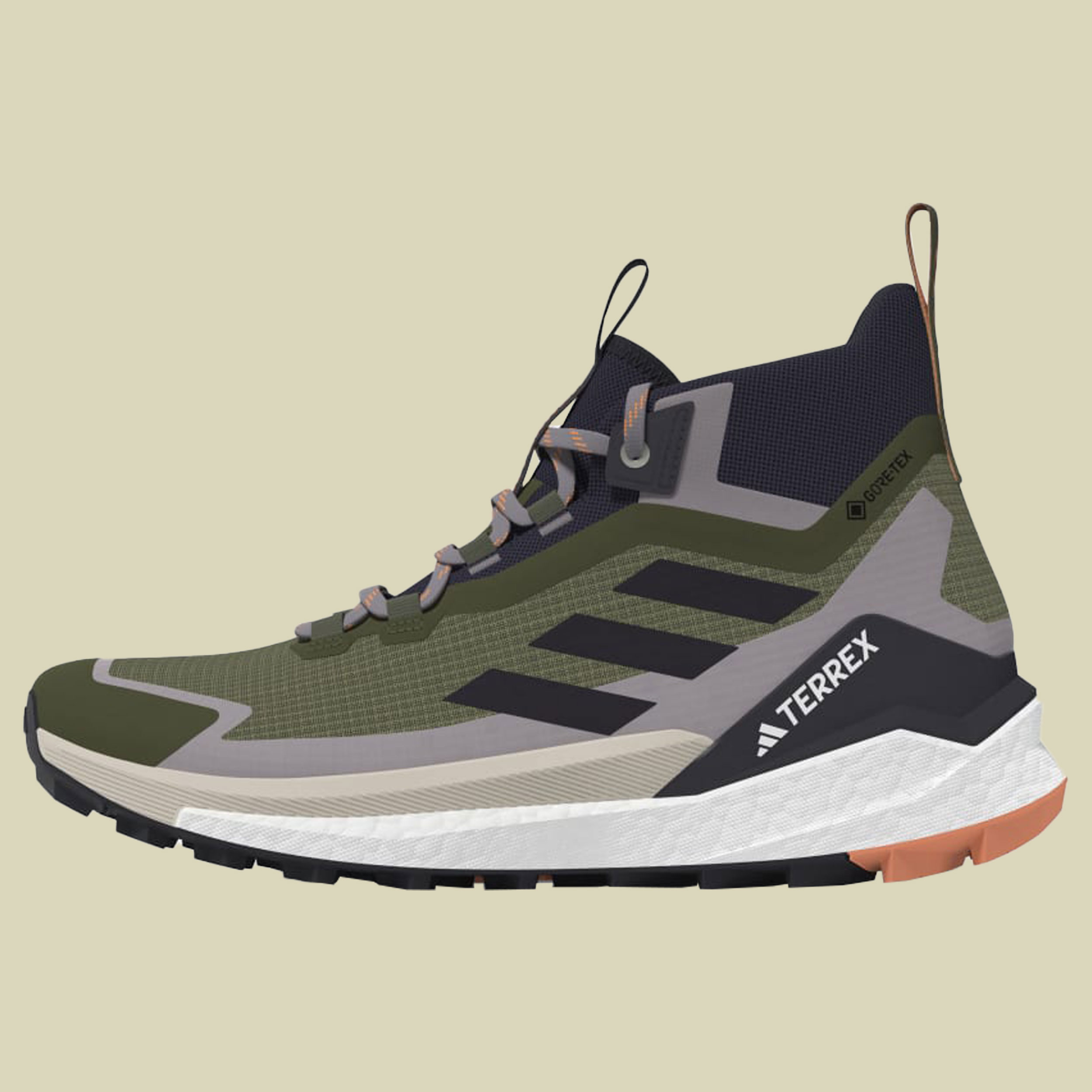 Terrex Free Hiker 2 GTX Women mehrfarbig UK 5,5 - olive strata/aurora black/amber tint