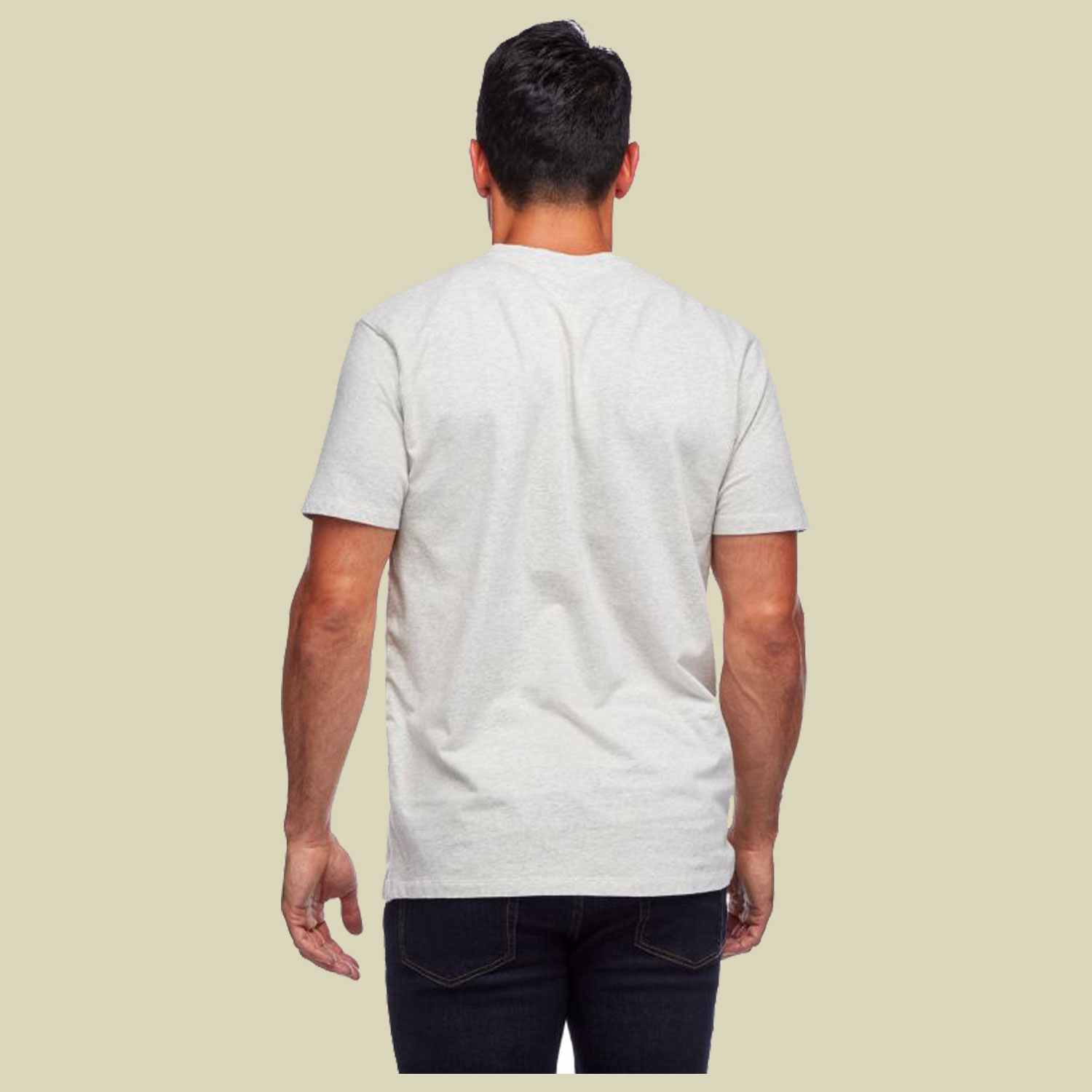 Live Climb Repeat Tee Men Größe L  Farbe birch heather