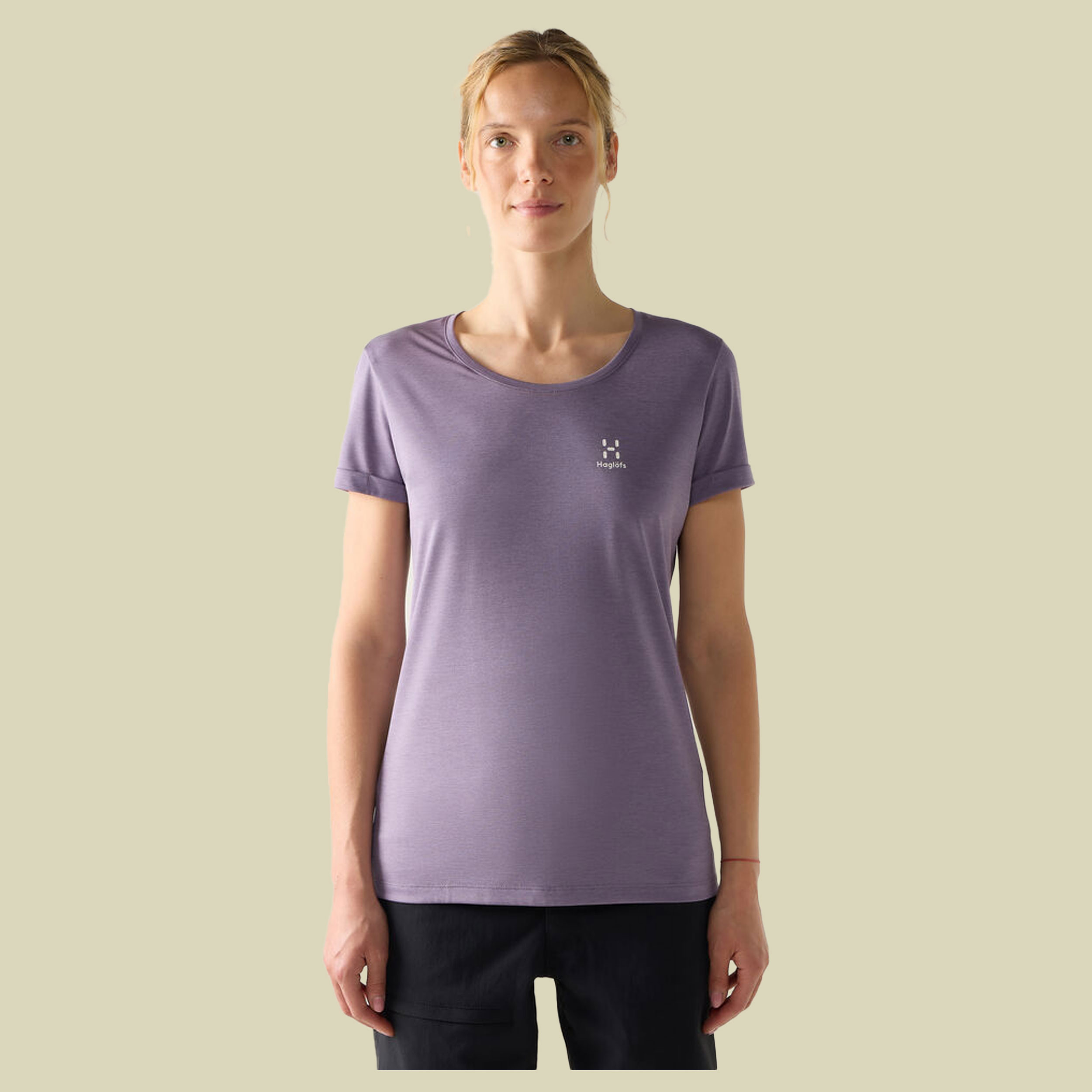 Ridge Hike Tee Women lila L - purple fog