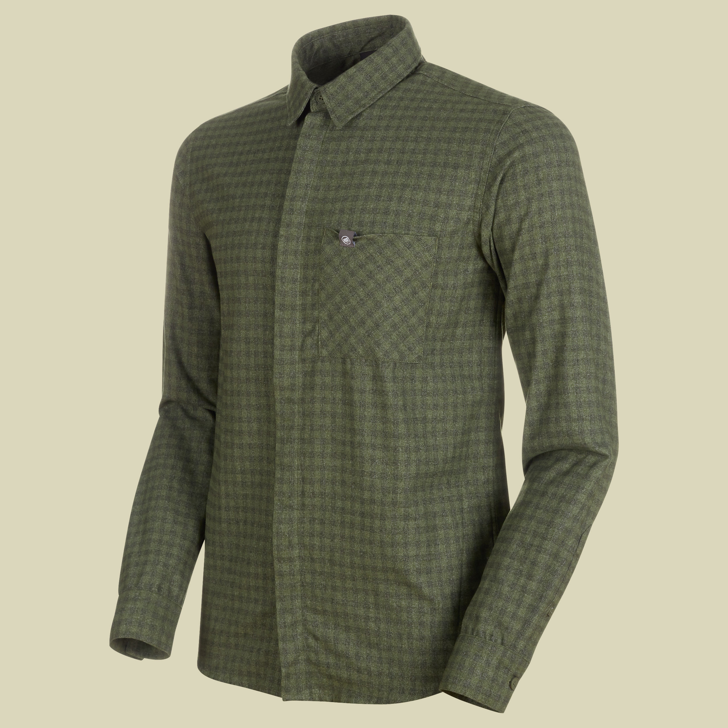 Winter Longsleeve Shirt Men Größe M  Farbe iguana-dark iguana