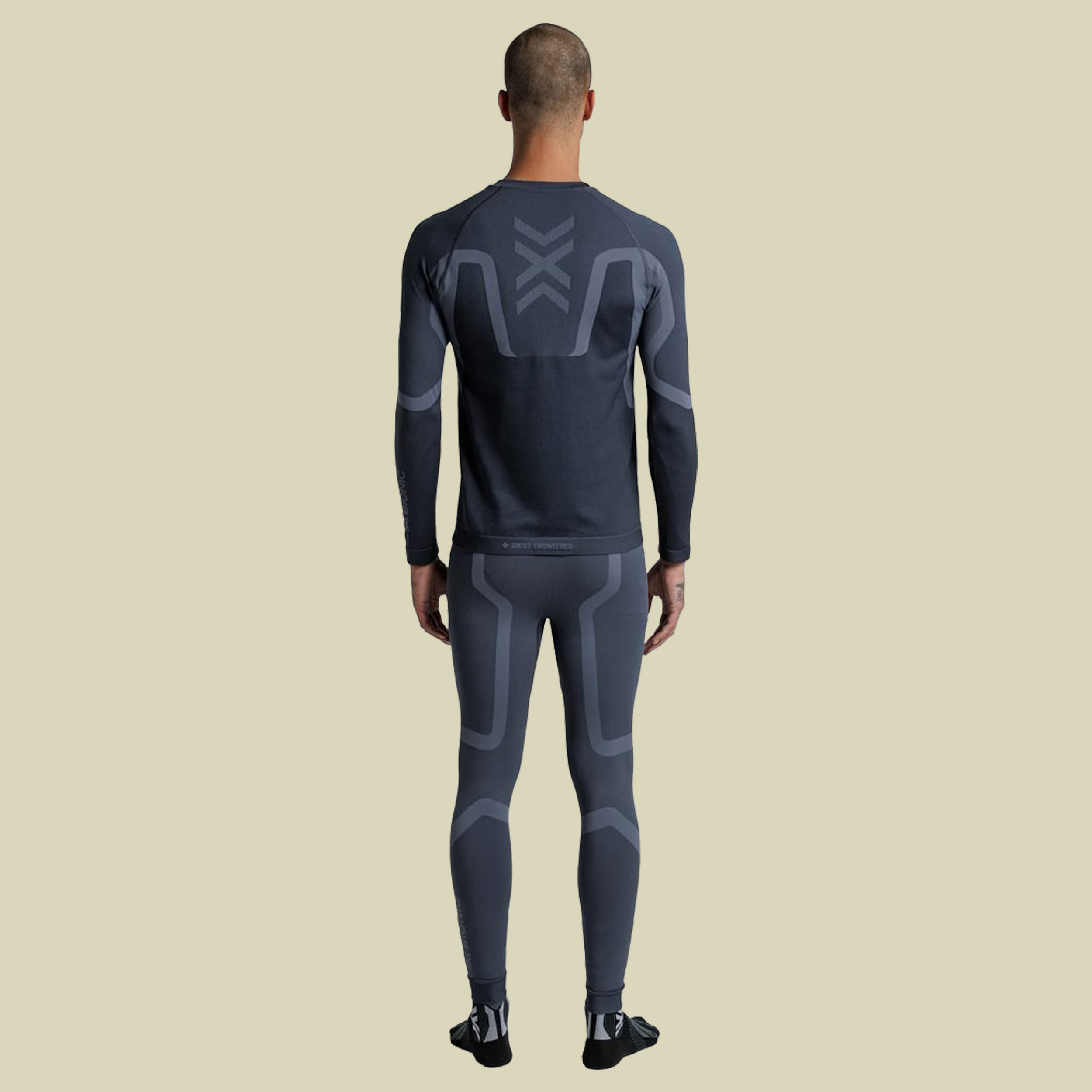 X-Bionic X-Ential Baselayer LS Men XL grau - anthracite