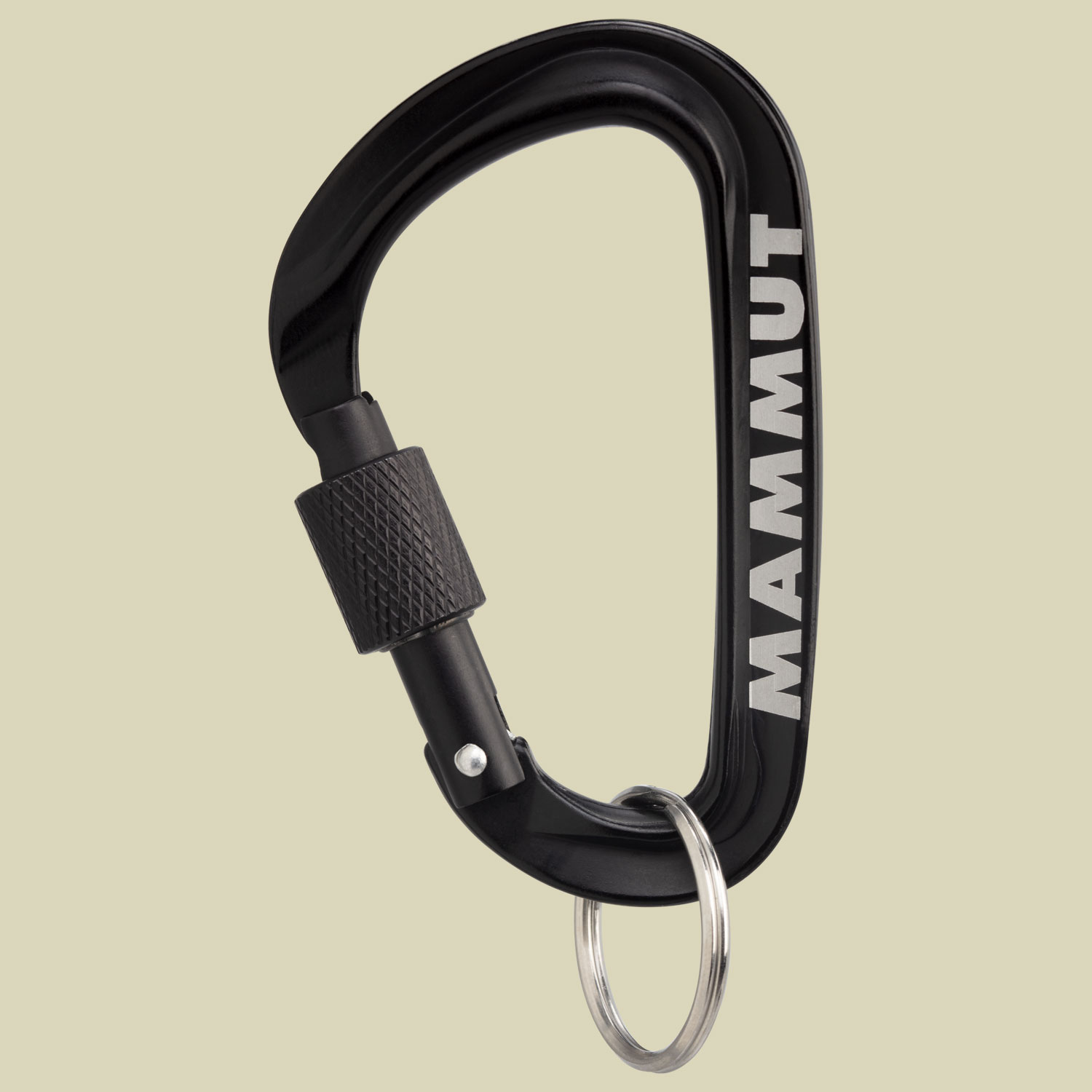 Mammut Mini Carabiner Workhorse Screwgate L Größe one size Farbe black