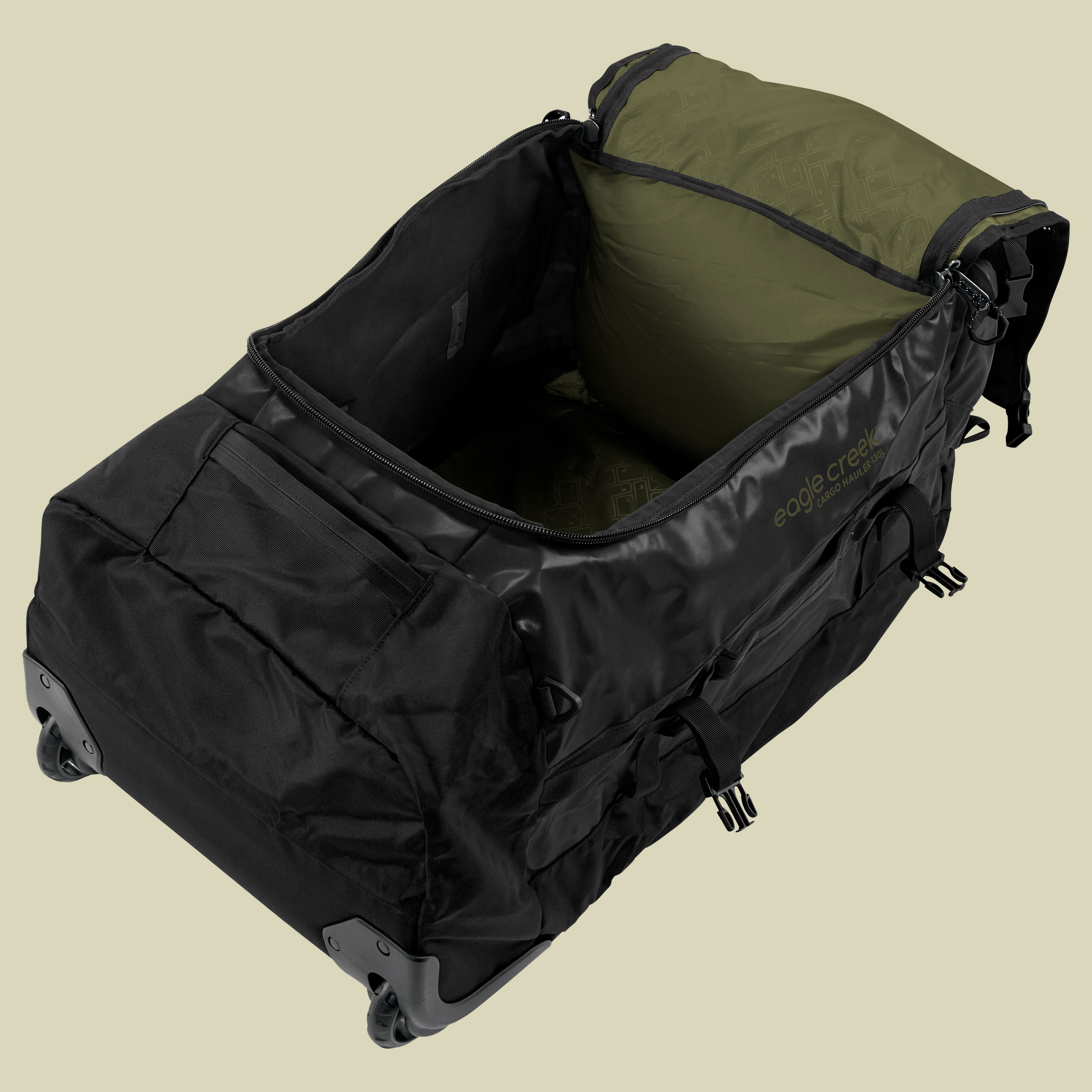 Cargo Hauler Wheeled Duffel 130L Volumen 130 Farbe jet black