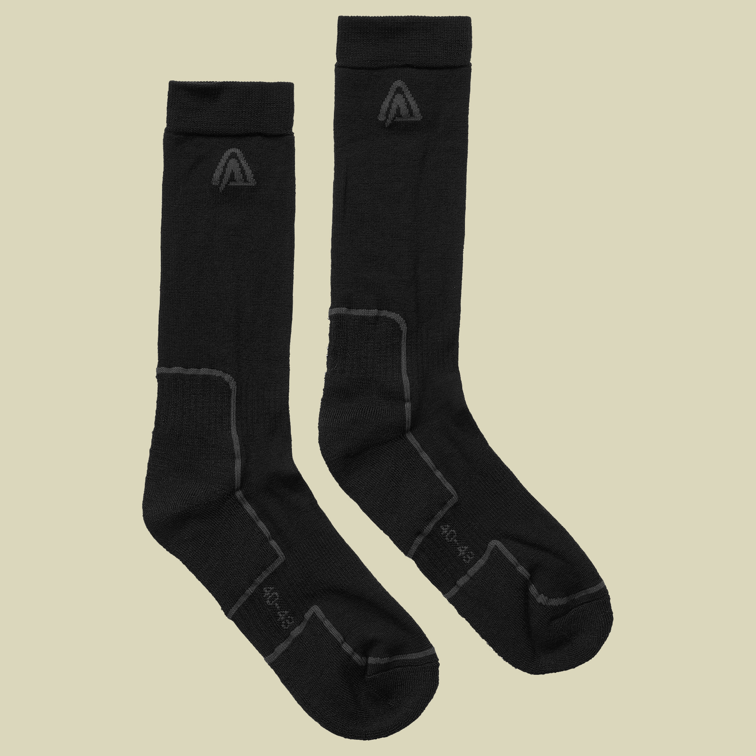 Trekking Socks Größe 44-48 Farbe jet black