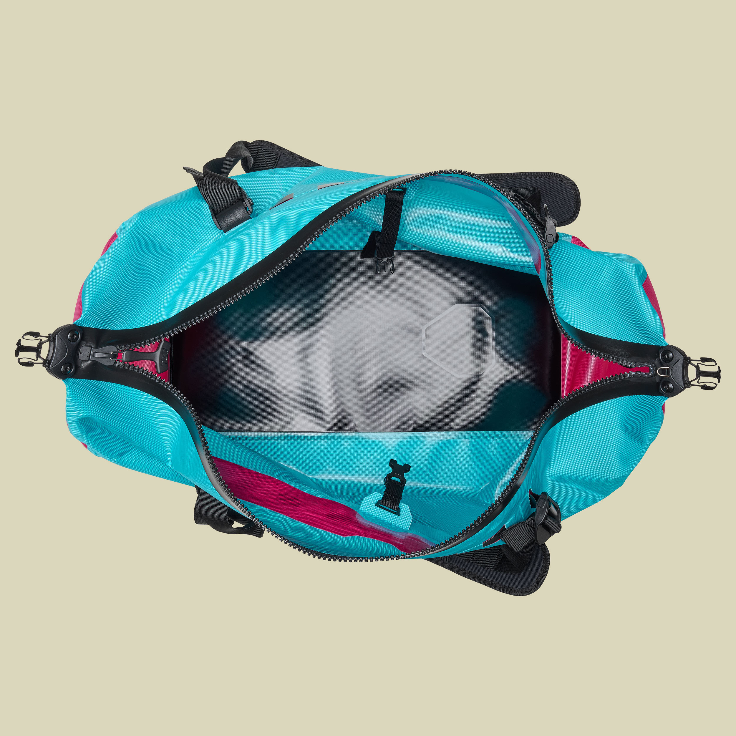 Duffle Lite 60 L blau - cyber blue-cyber pink