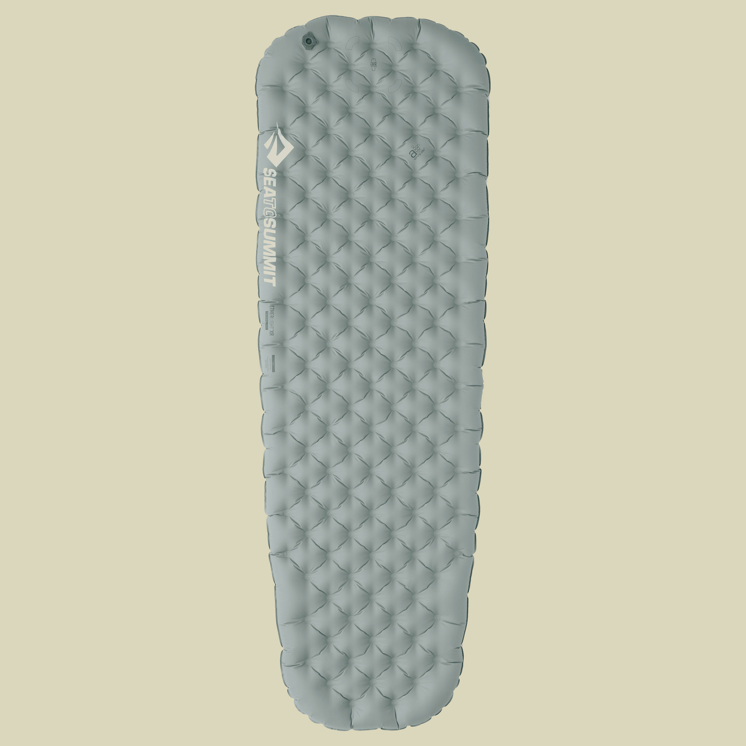 Ether Light XR Insulated ASC Mat Large grau - Farbe grey dark