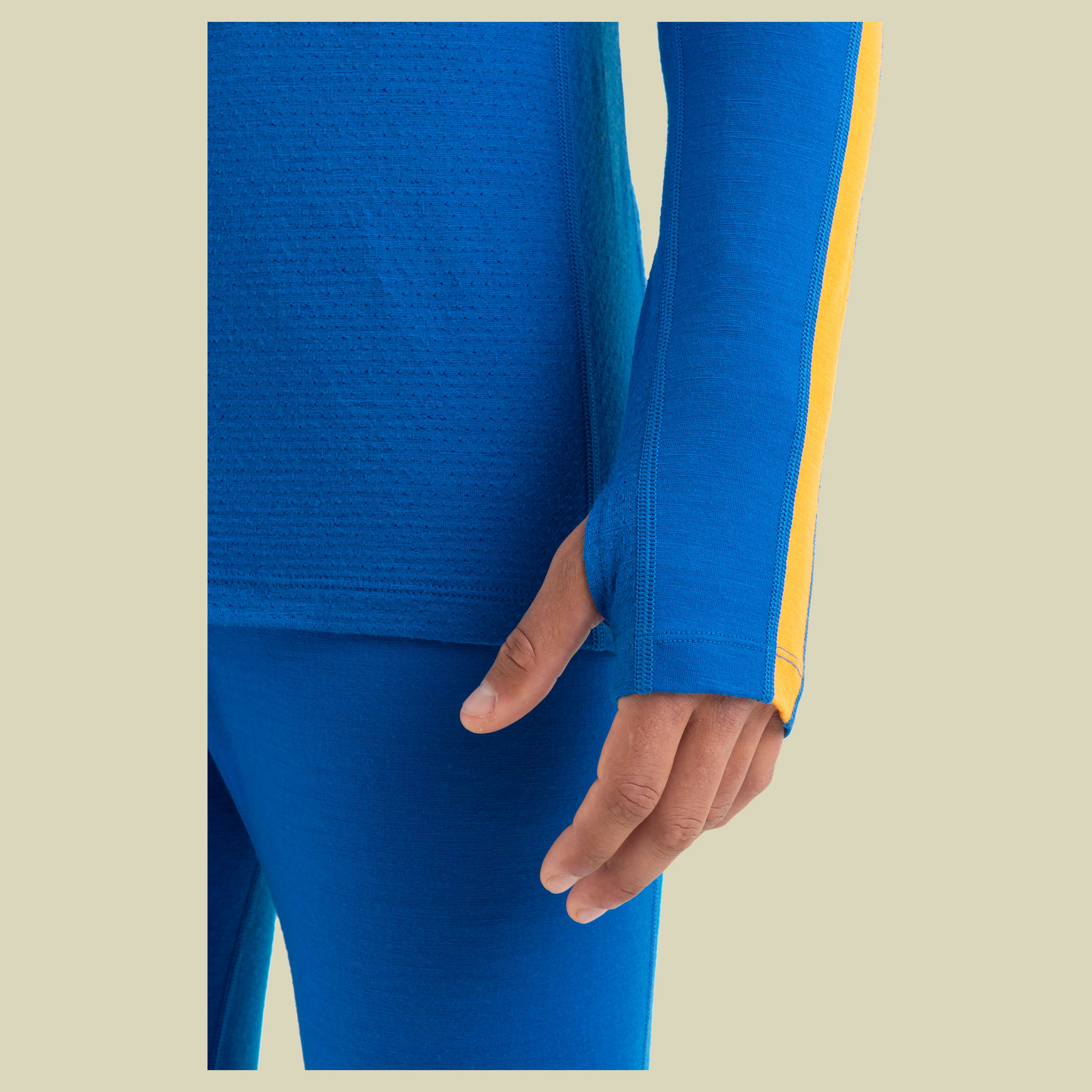 ZoneKnit 200 LS Crewe Men Größe L  Farbe lazurite/solar/cb