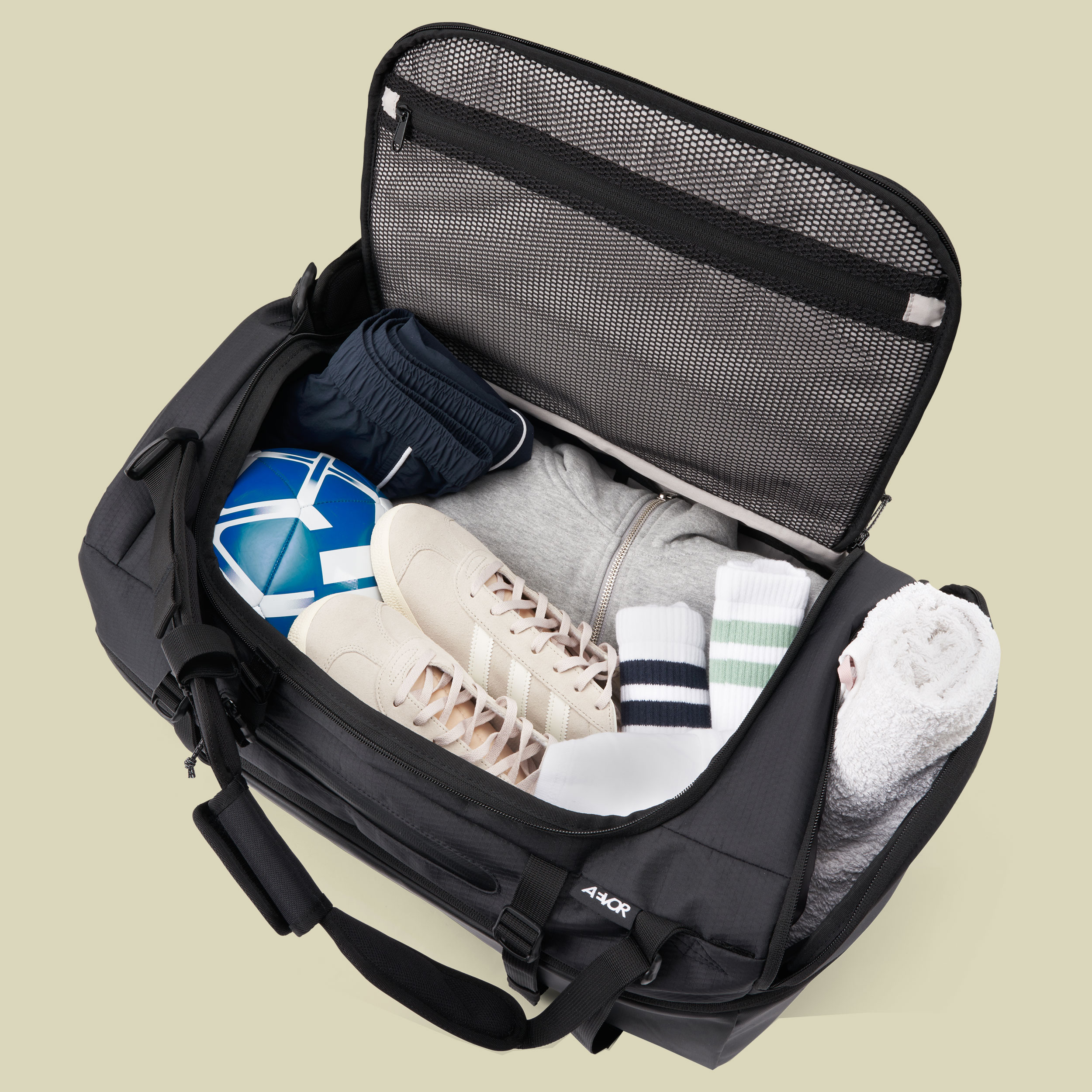 Duffle Pack Proof 60 grün - evergreen