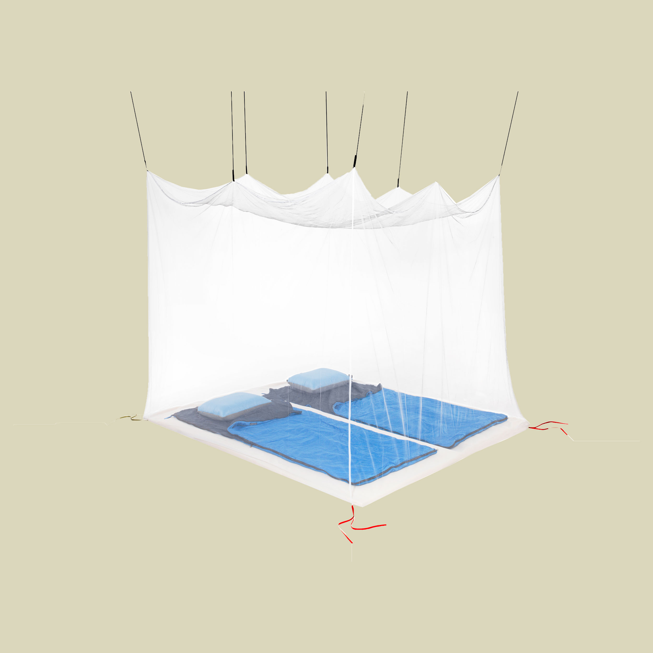 Box Mosquito Net Double ultralight Maße: 200 x 200 cm Farbe: white