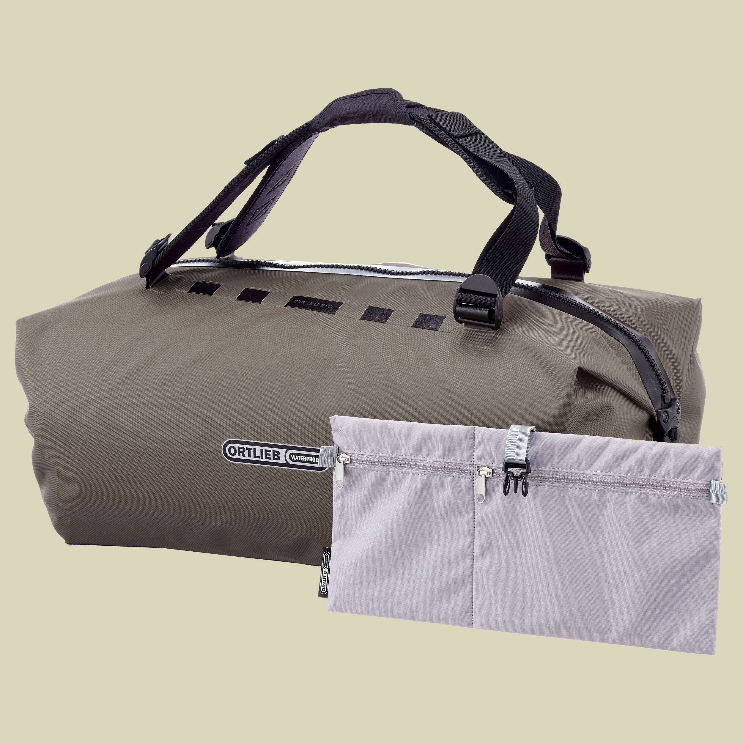 Duffle Lite 60 L beige - dark sand