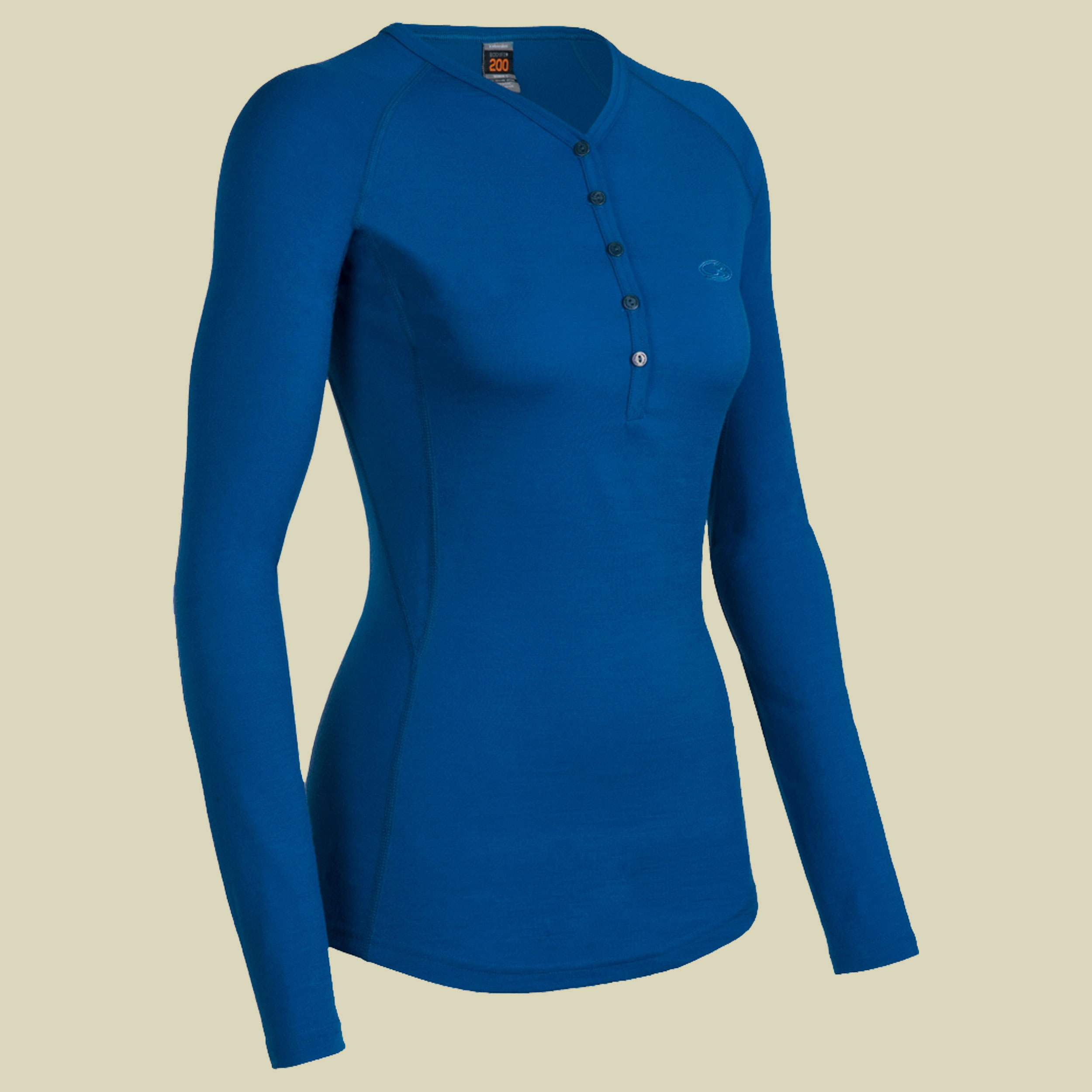 BF 200 Oasis Henley Women Größe S Farbe isle