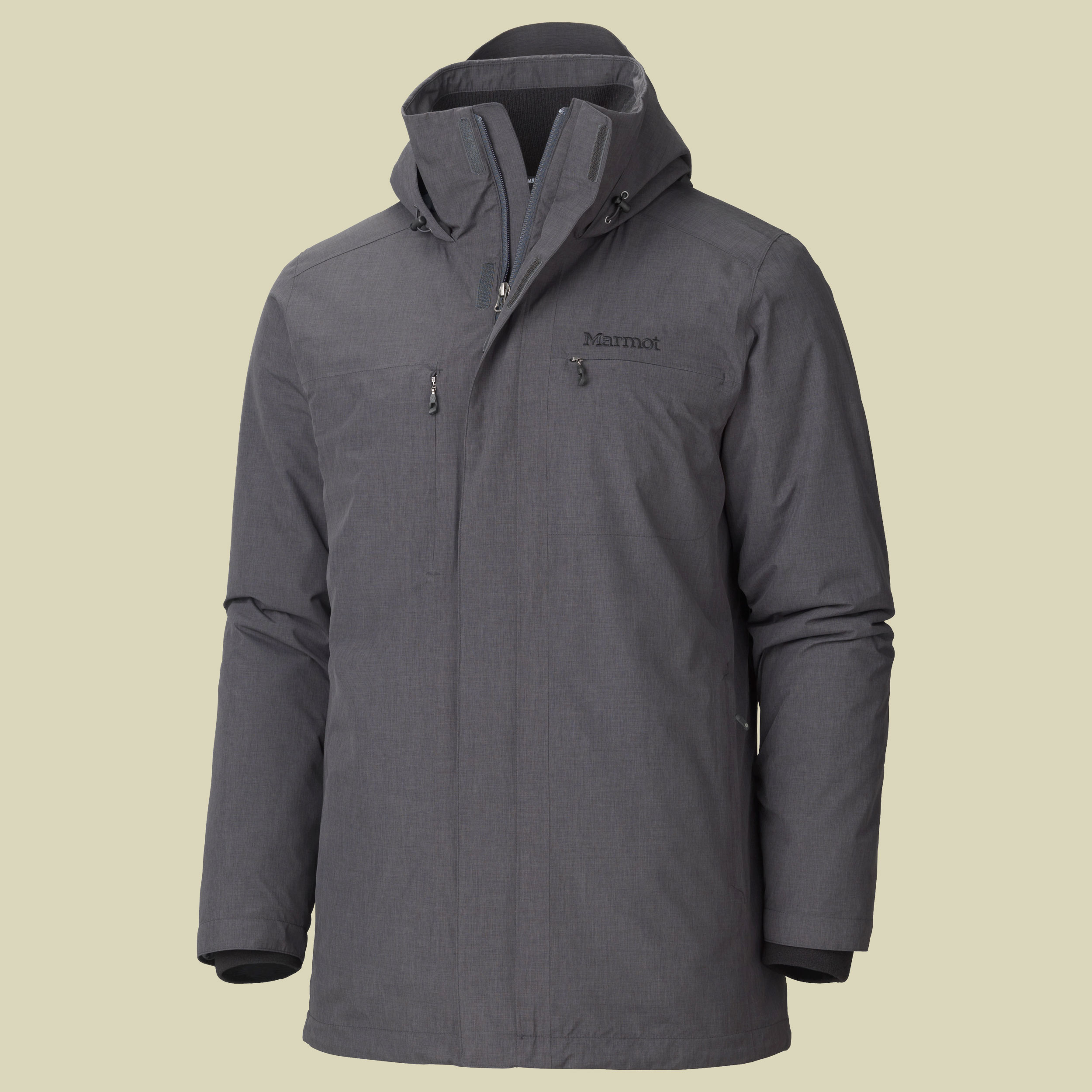 Hamilton Insulated Jacket Men Größe S Farbe dark granite