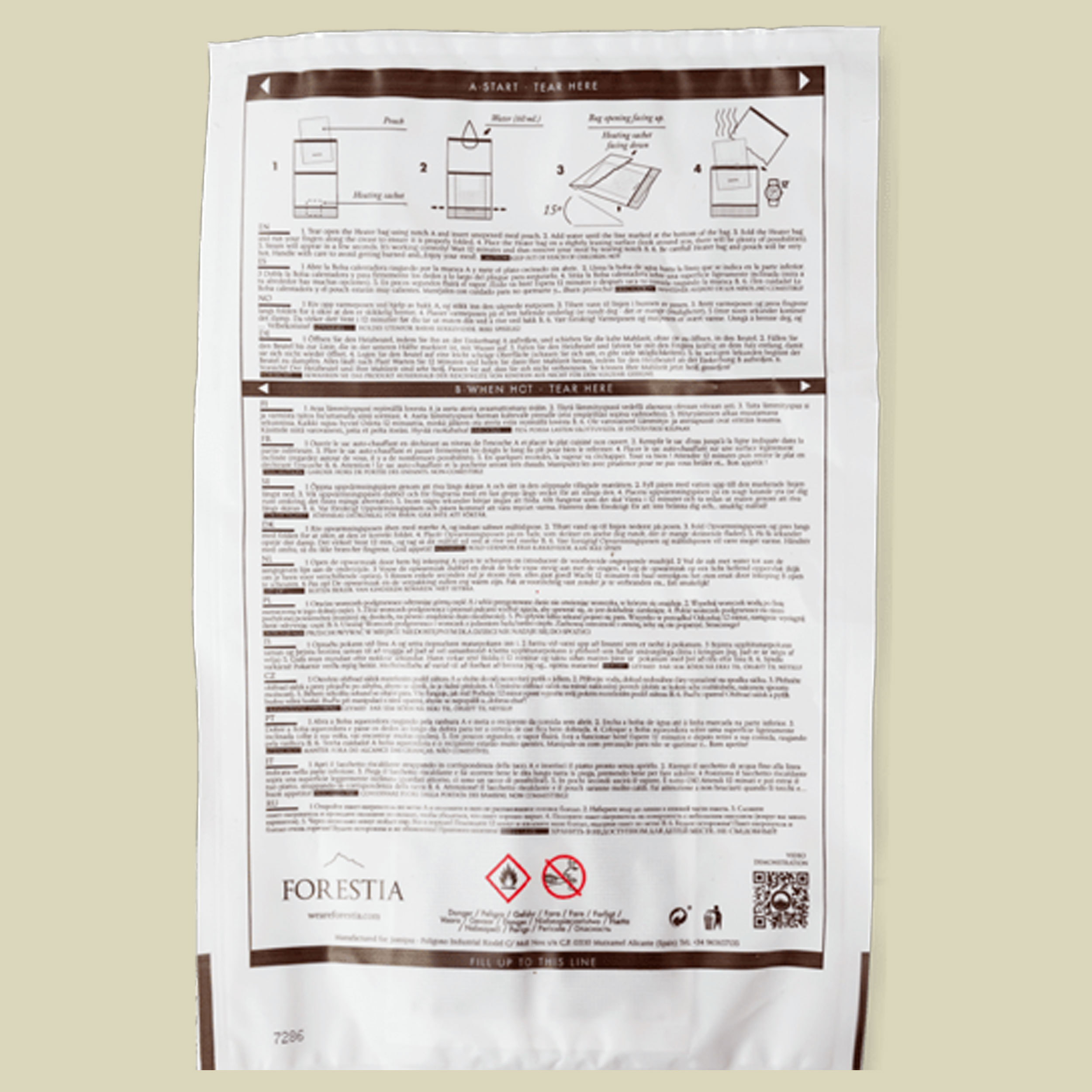 Heaters Bag Pack 4 pcs. one size