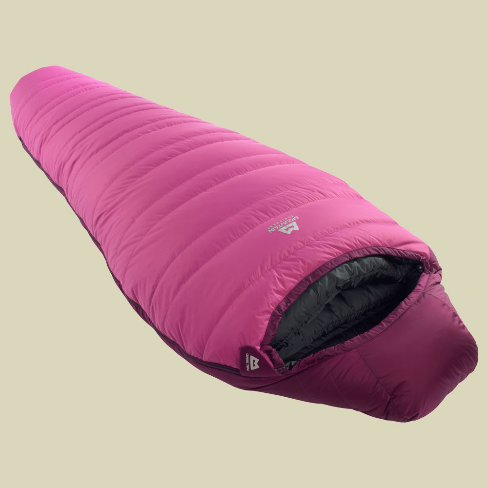 Classic 750 women's bis Körpergröße 175 cm magenta - dark magenta, Reißverschluss Schlafsack rechts