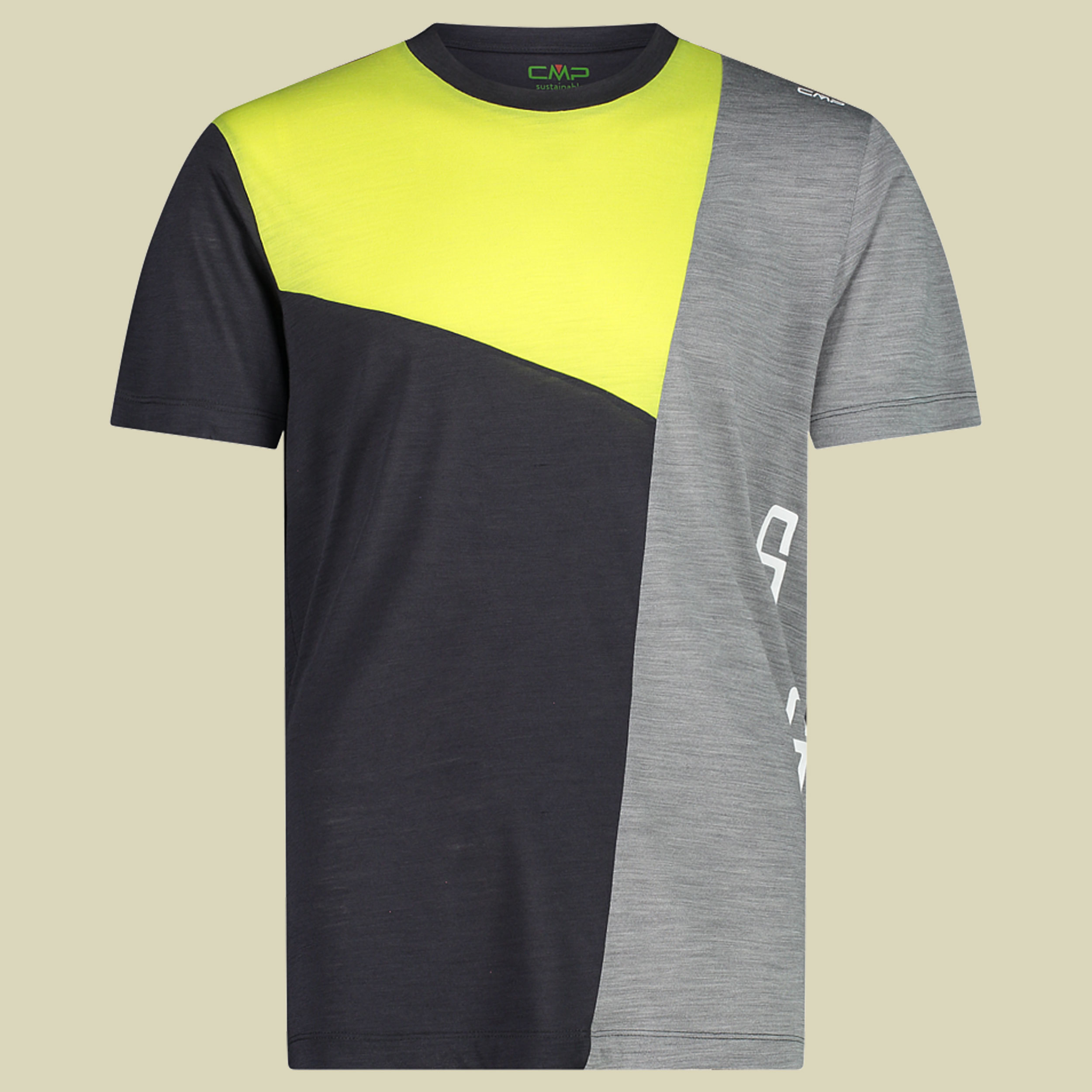 Man T-Shirt 33N5537 Größe 52 Farbe U423 antracite