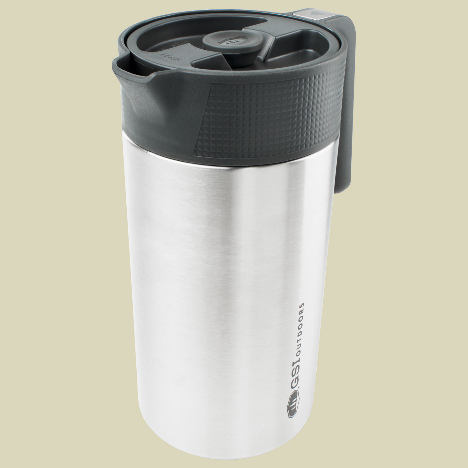 Glacier Stainless Javapress Volumen: 976 ml Farbe: silber gebürstet