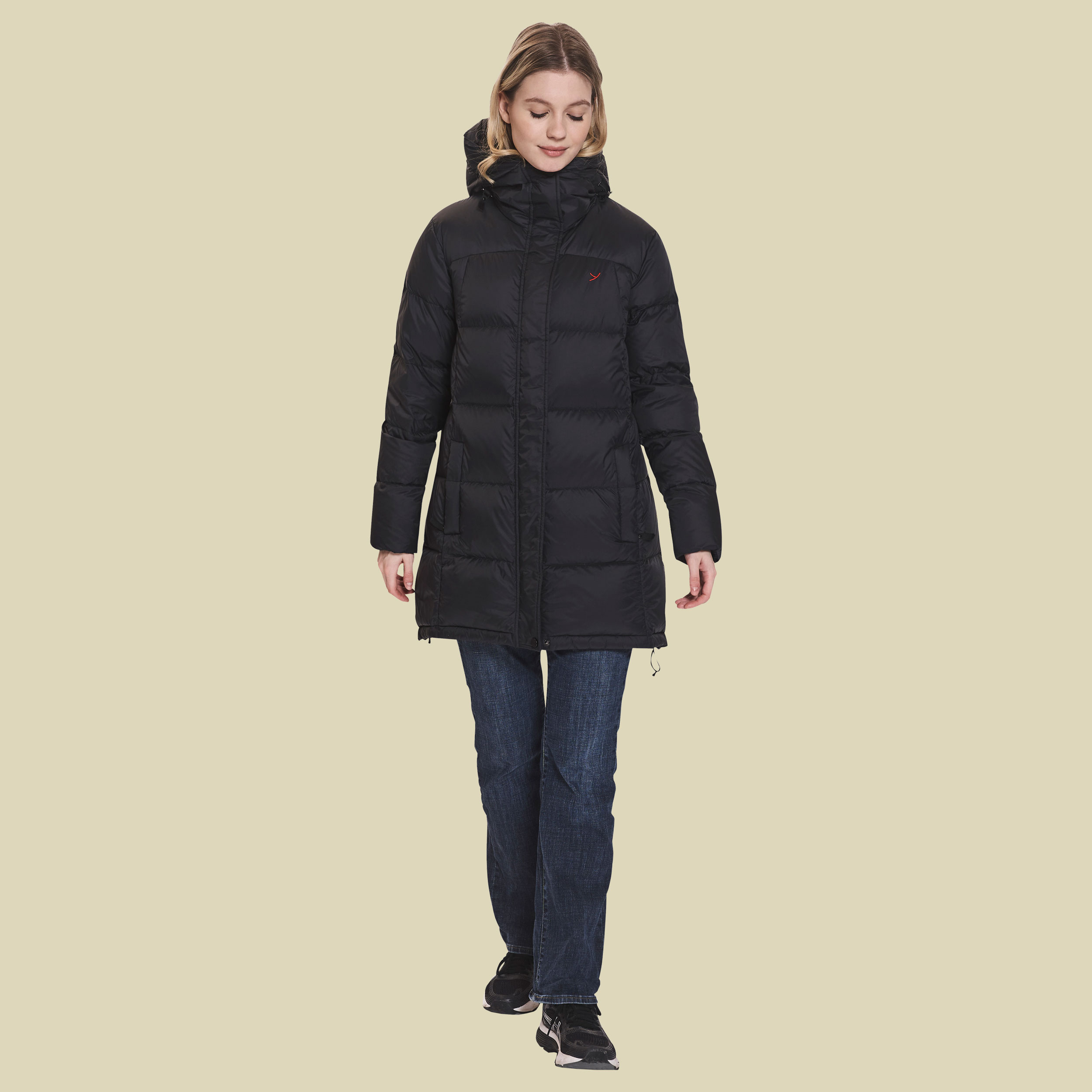 Katea Puffy Down Coat Women Größe XL Farbe black