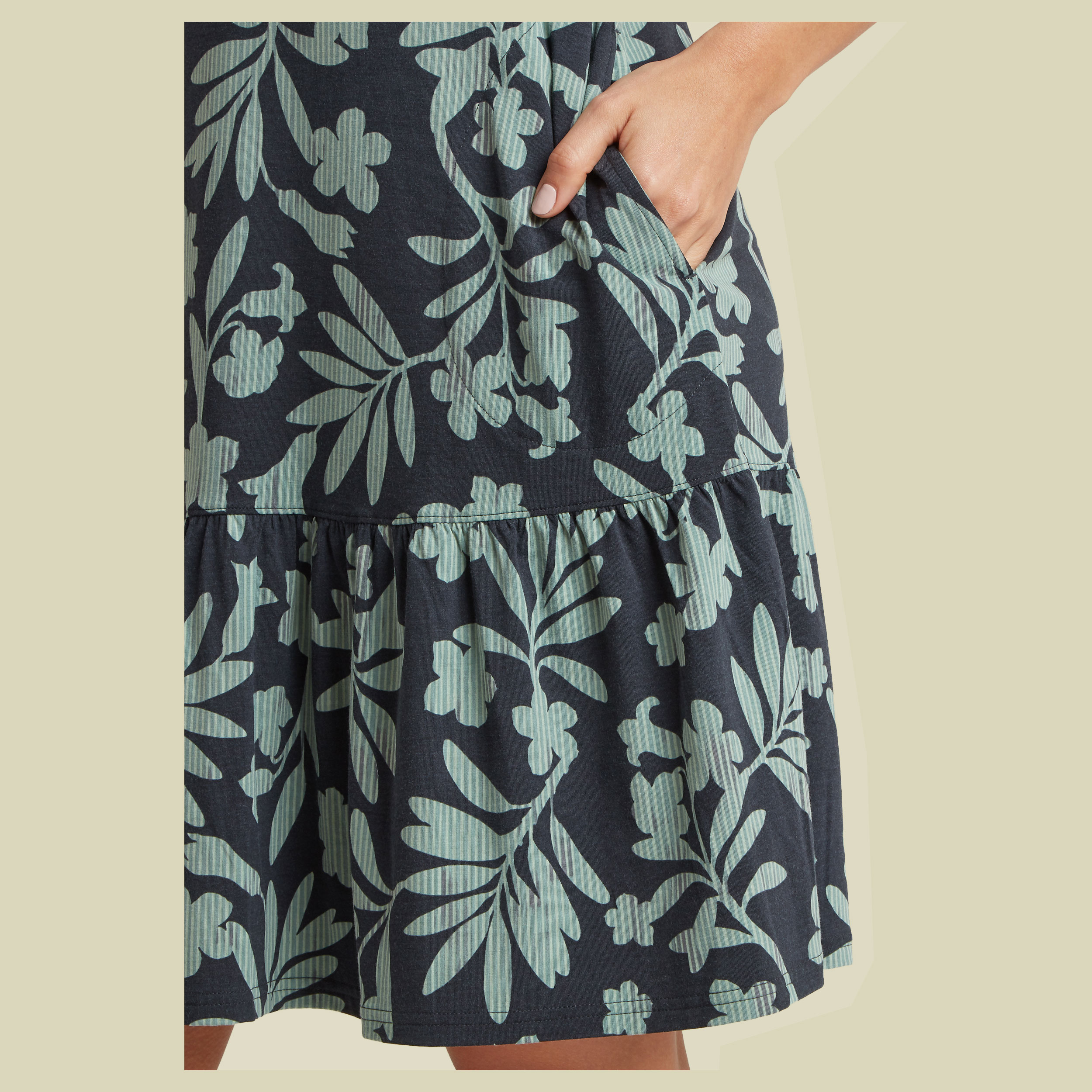 Neha Ruffle Dress XL schwarz - Farbe black gurans