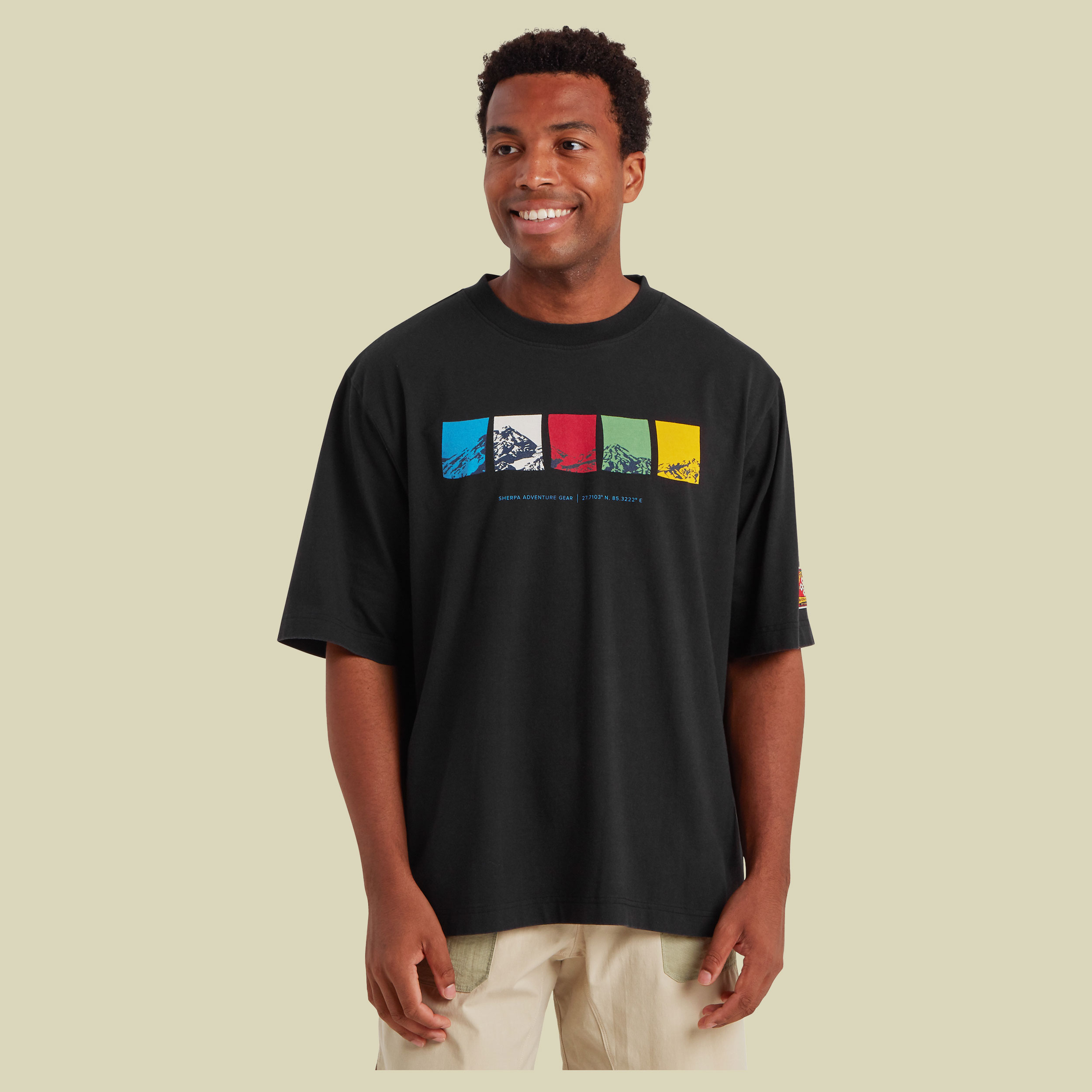 Tarcho Mountain Tee Men XL schwarz - Farbe black